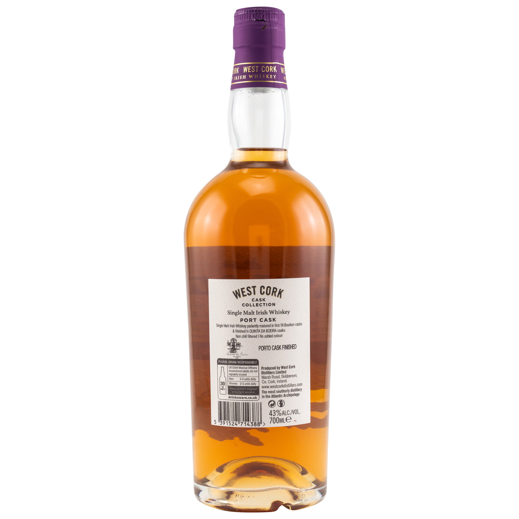 West Cork Single Malt Port Cask Finish