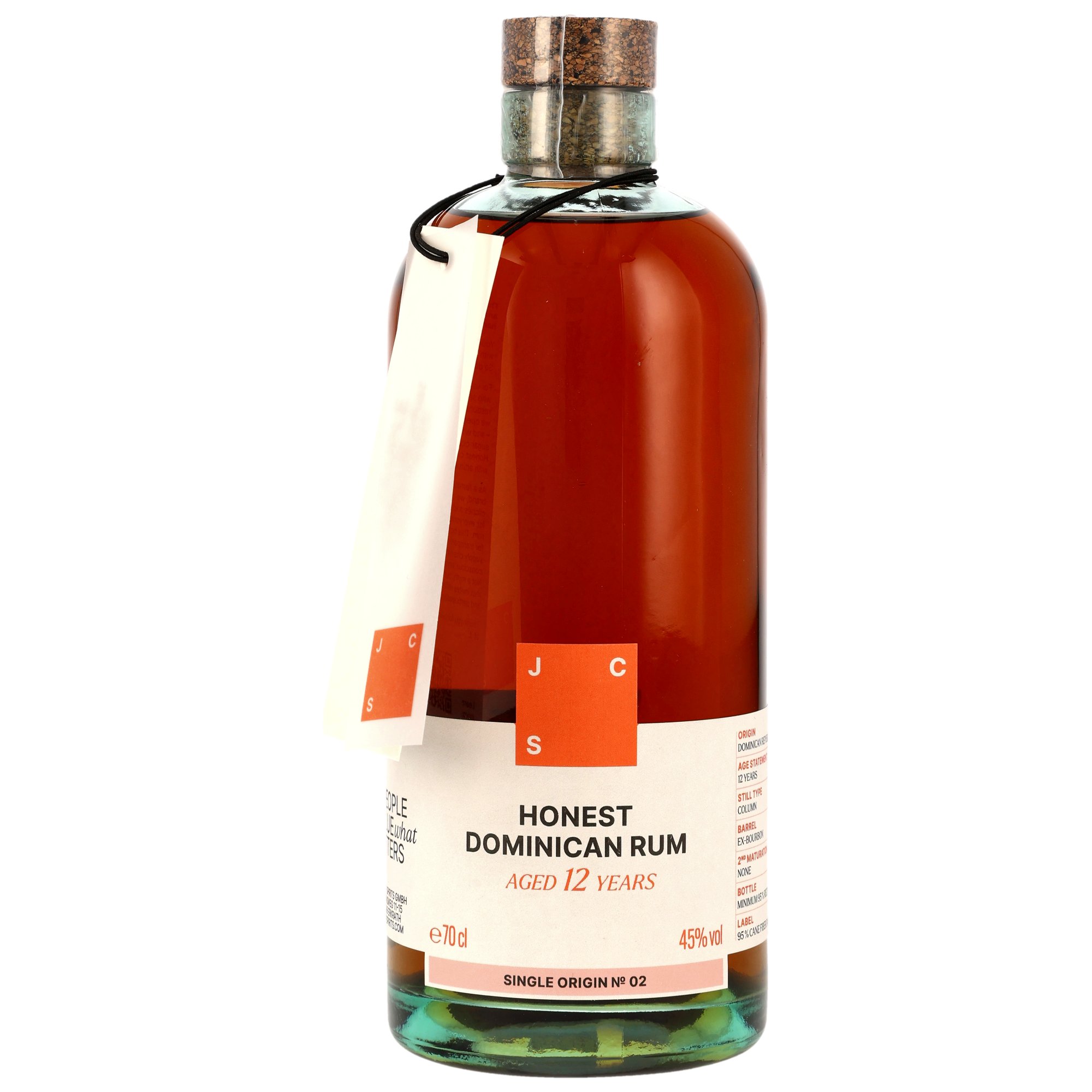 Honest Dominican 12 y.o. Rum- Jack Crap Spirits (JCS)