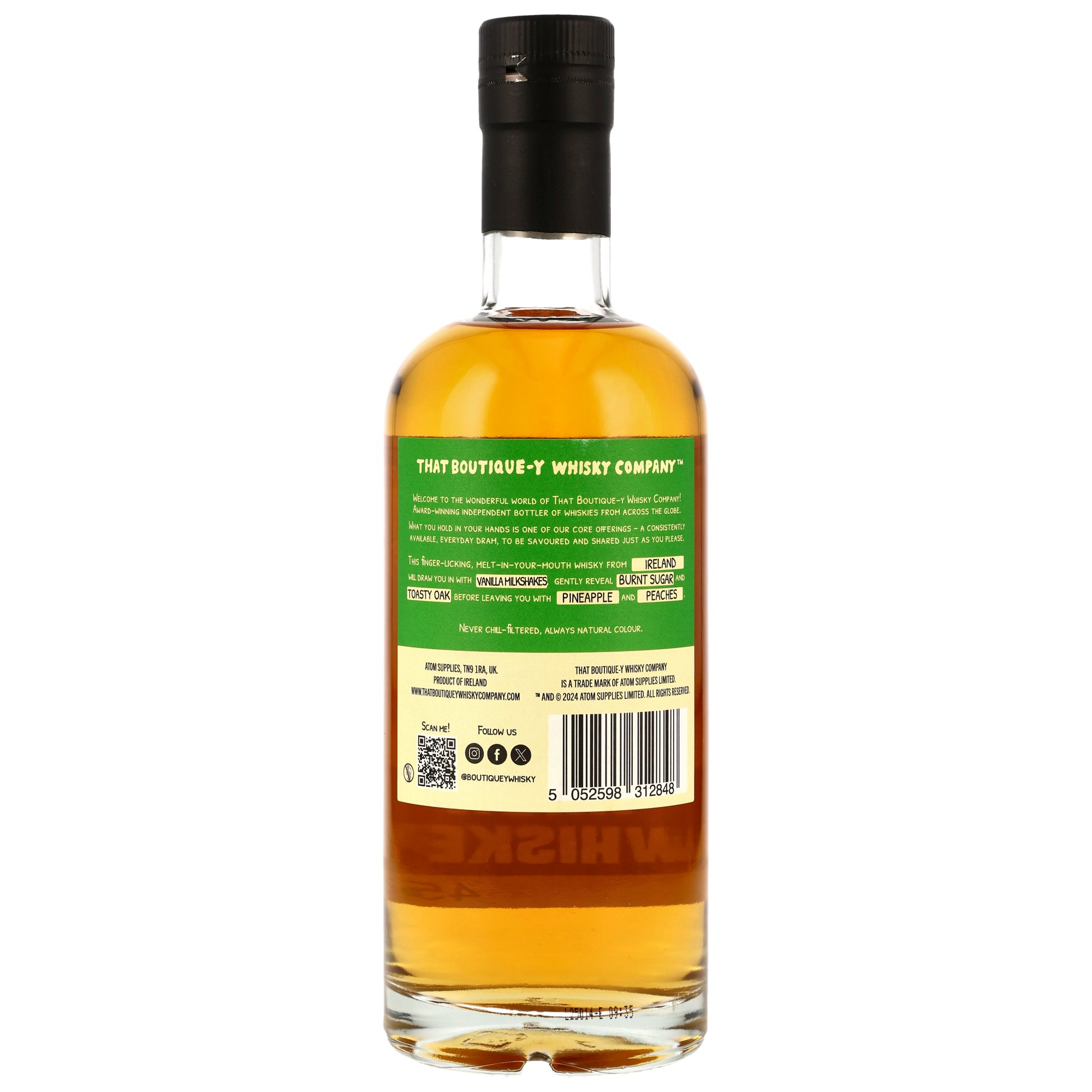 Irish Whiskey 21 y.o. (That Boutique-Y Whisky Company)