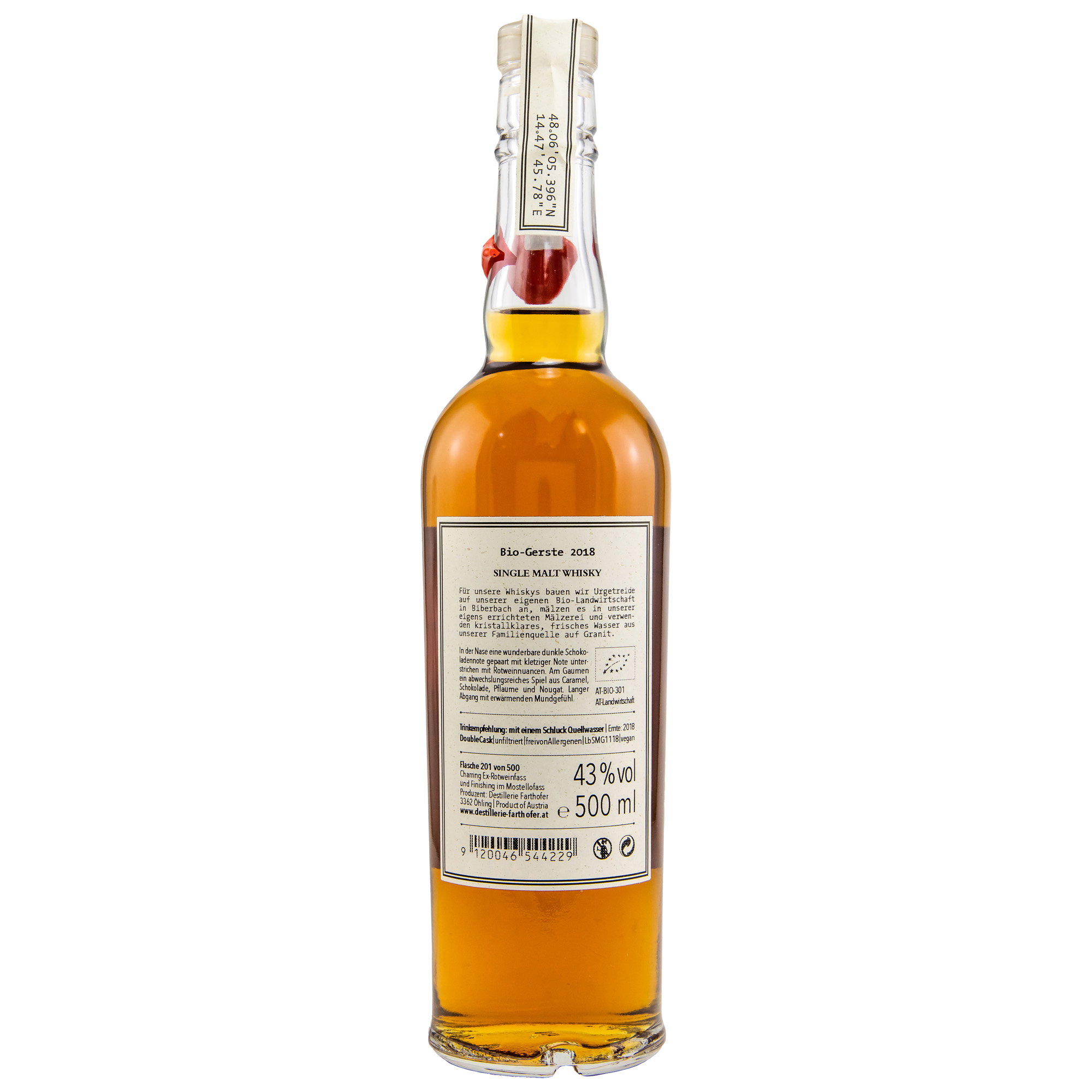 Farthofer Bio Single Malt Whisky 2018 - Double Cask