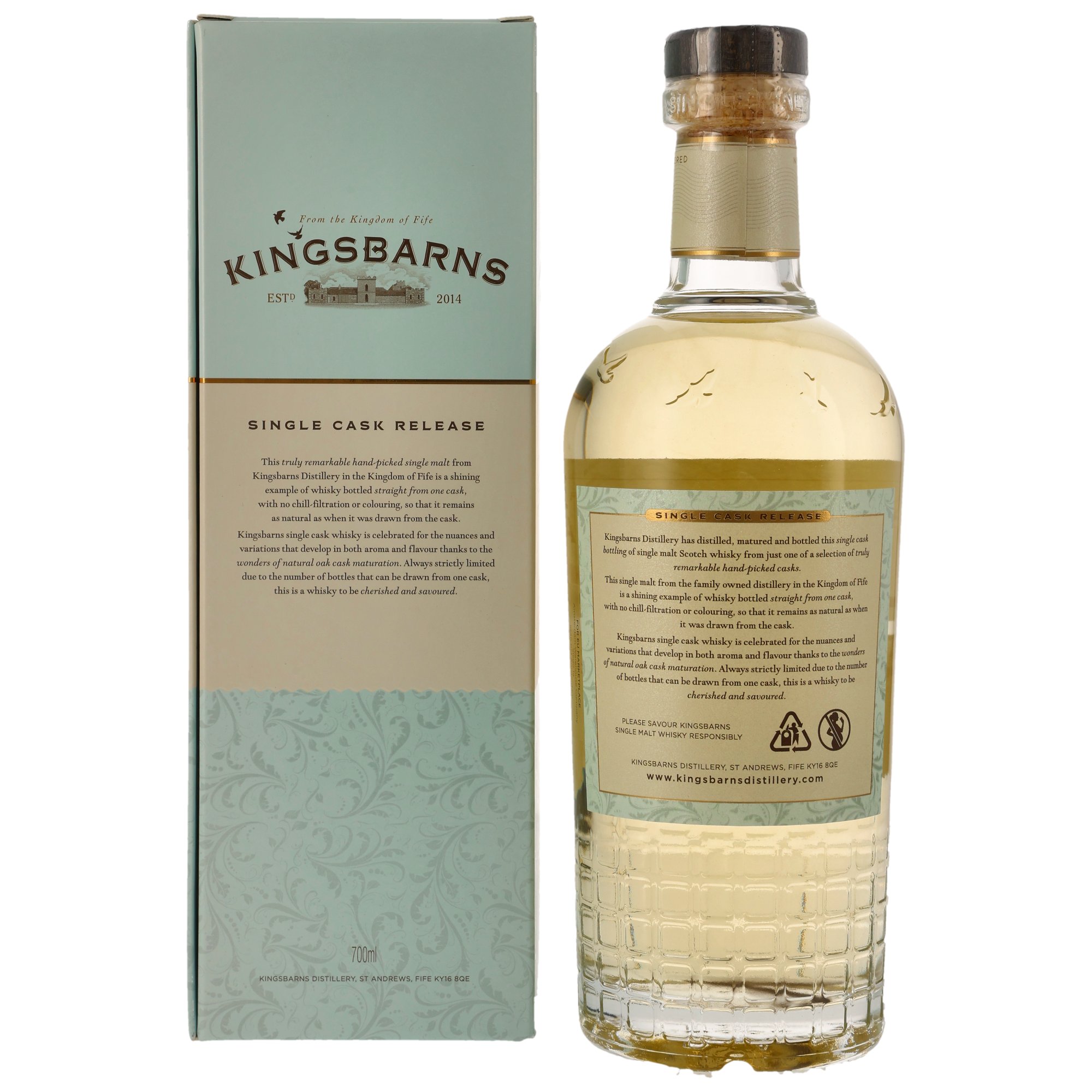 Kingsbarns 6 y.o. Ex Peated Single Cask #I650750 for Germany