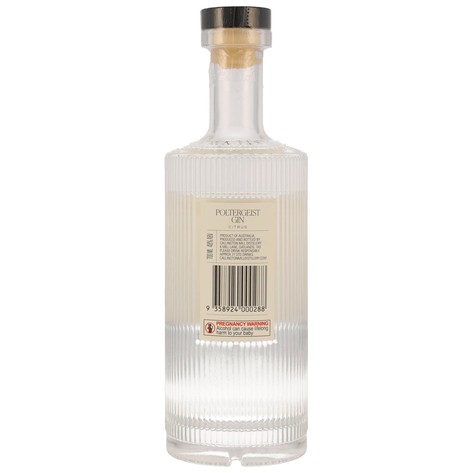 Poltergeist Gin Citrus - Callington Mill Distillery