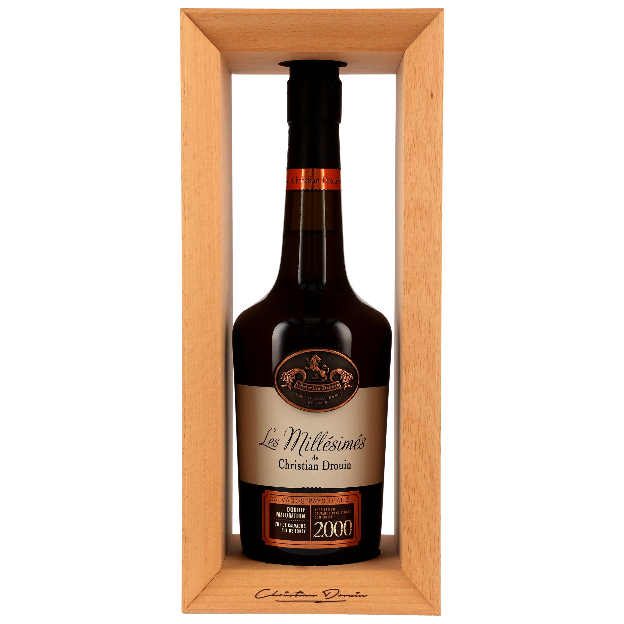 Christian Drouin Millésime 2000/2024 Double Maturation - Calvados Pays d'Auge