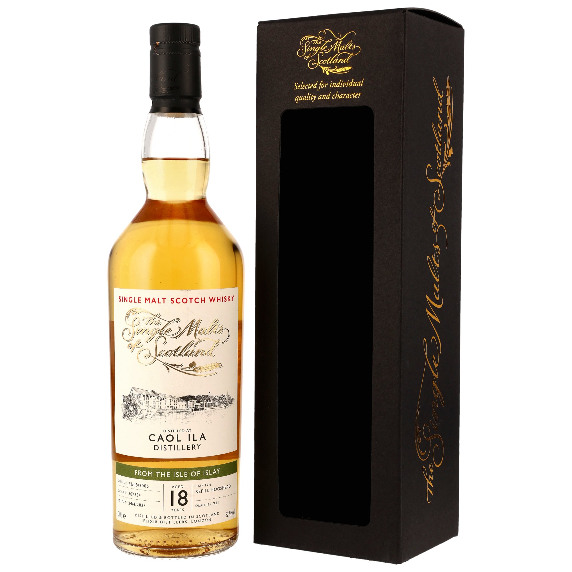 Caol Ila 2006/2025 - 18 y.o. - Refill Hogshead #307354 (SMoS)