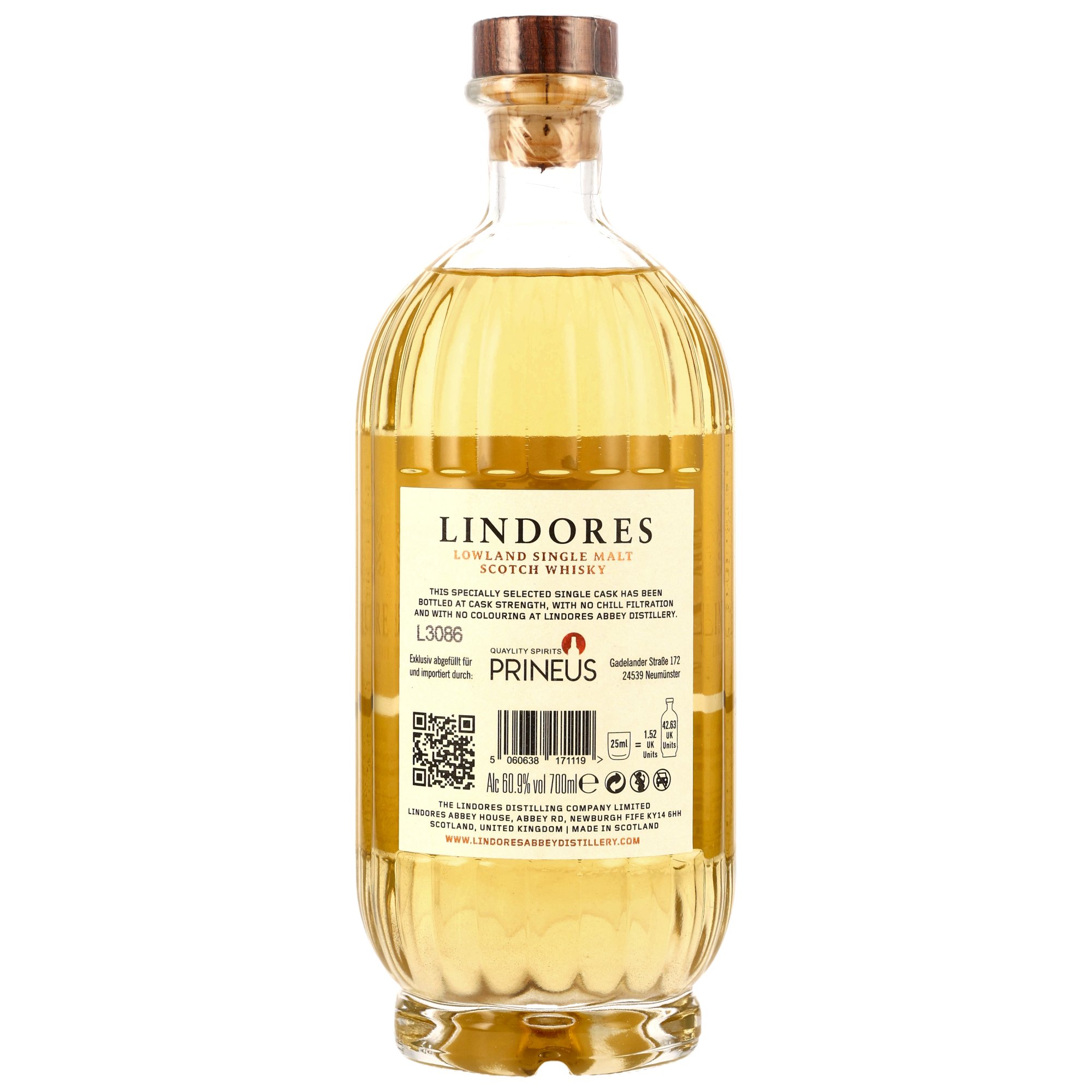 Lindores Abbey 2019/2023 - 3 y.o. - The Exclusive Cask Ex-Rum-Peat #198374
