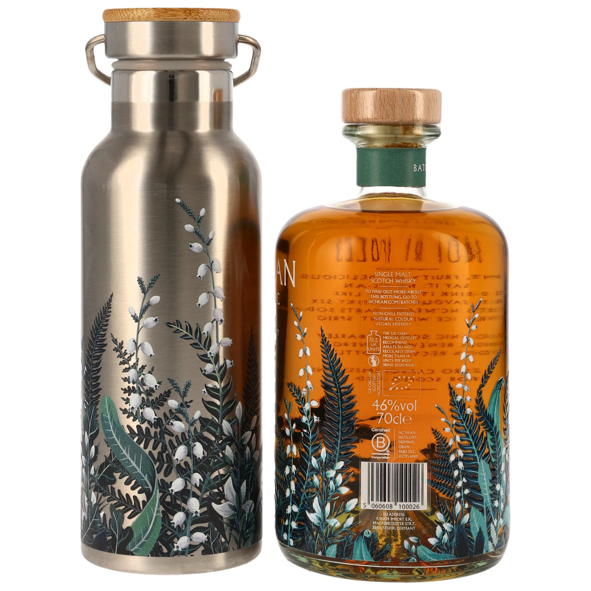 Nc'nean Organic Single Malt Whisky - Hot Toddy Set Neue Ausstattung