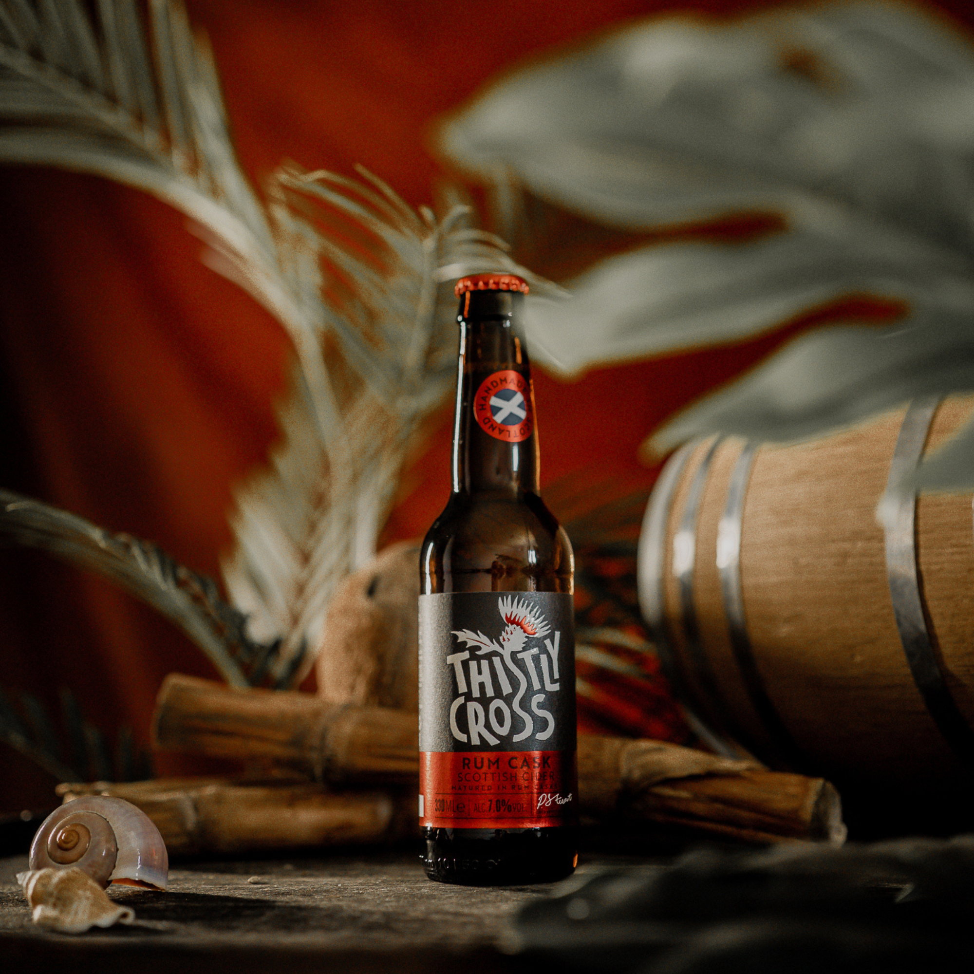 Thistly Cross - Rum Cask Cider (MHD: 10/27)