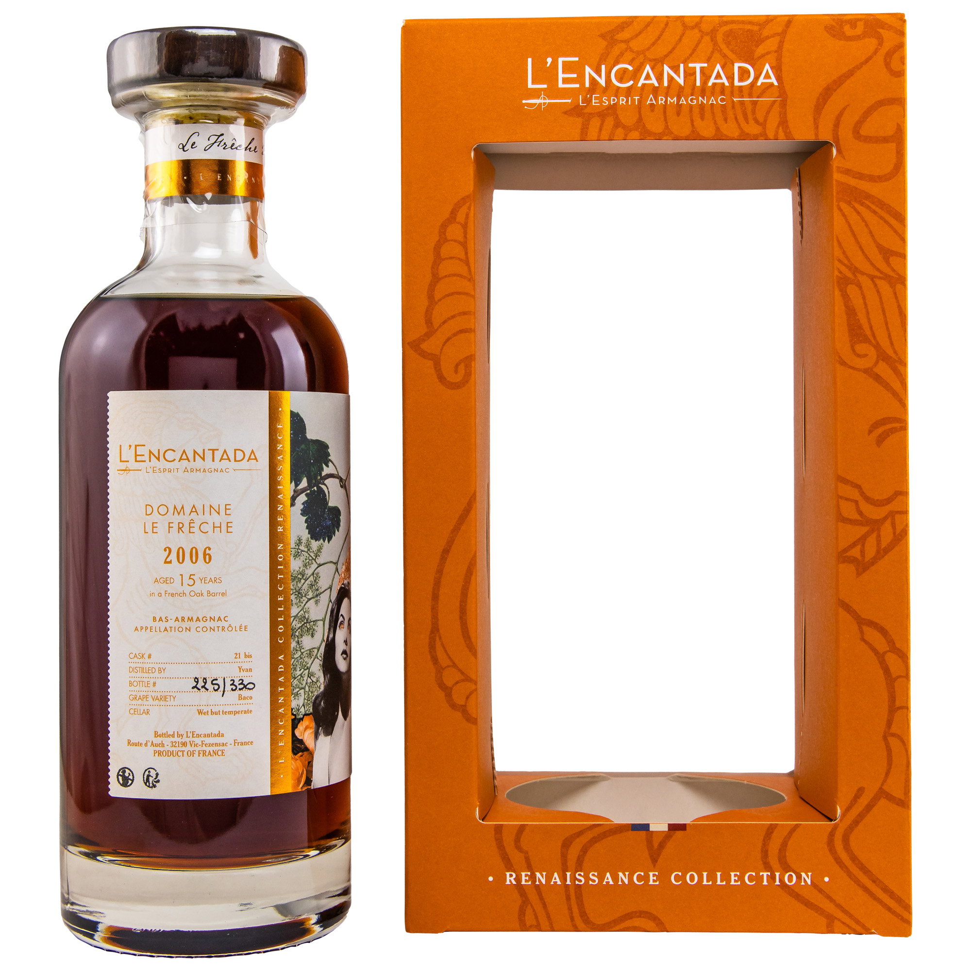 L'Encantada Armagnac - 2006 - Domaine le Freche Renaissance - 57,30%