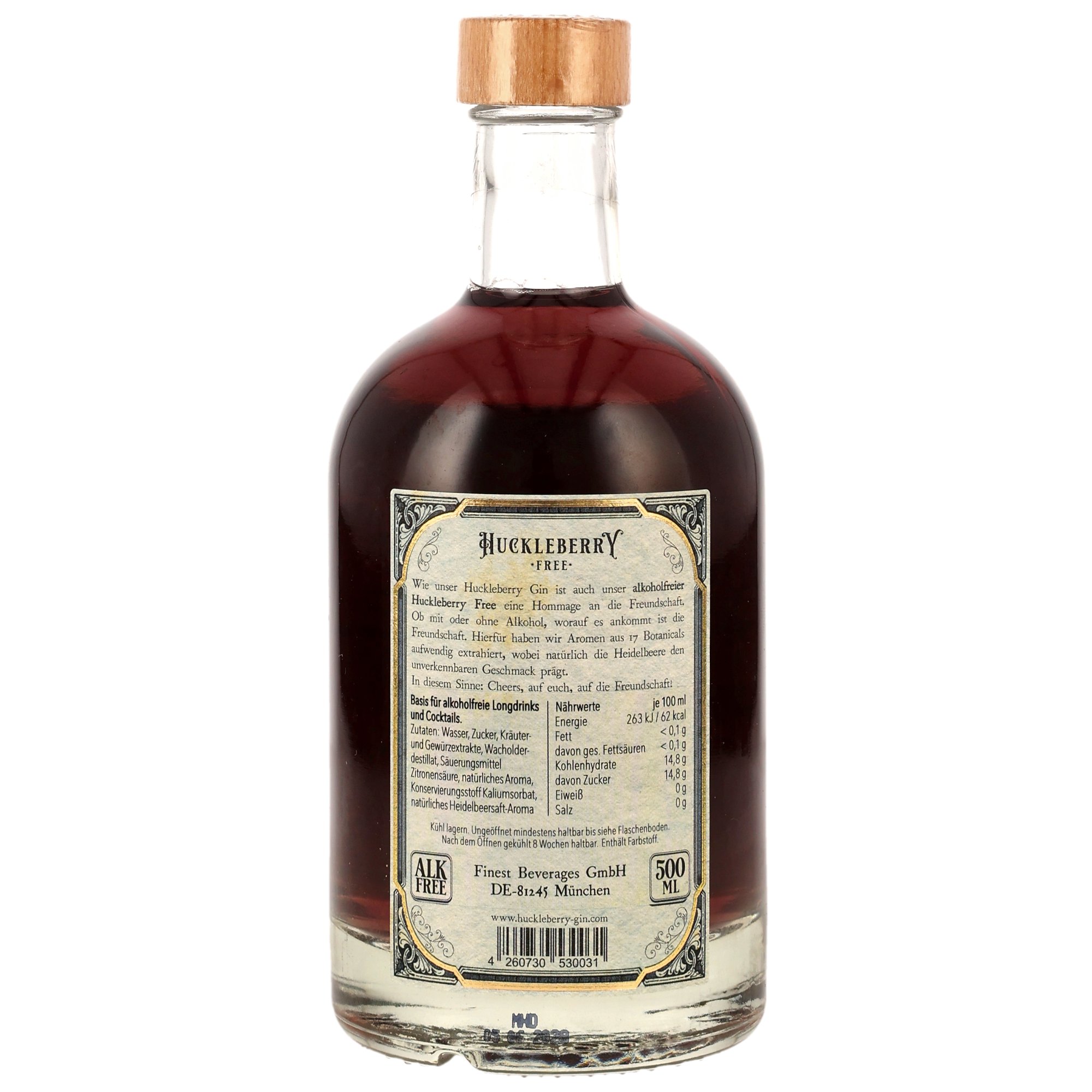 Huckleberry Free (alkoholfrei) - MHD Artikel