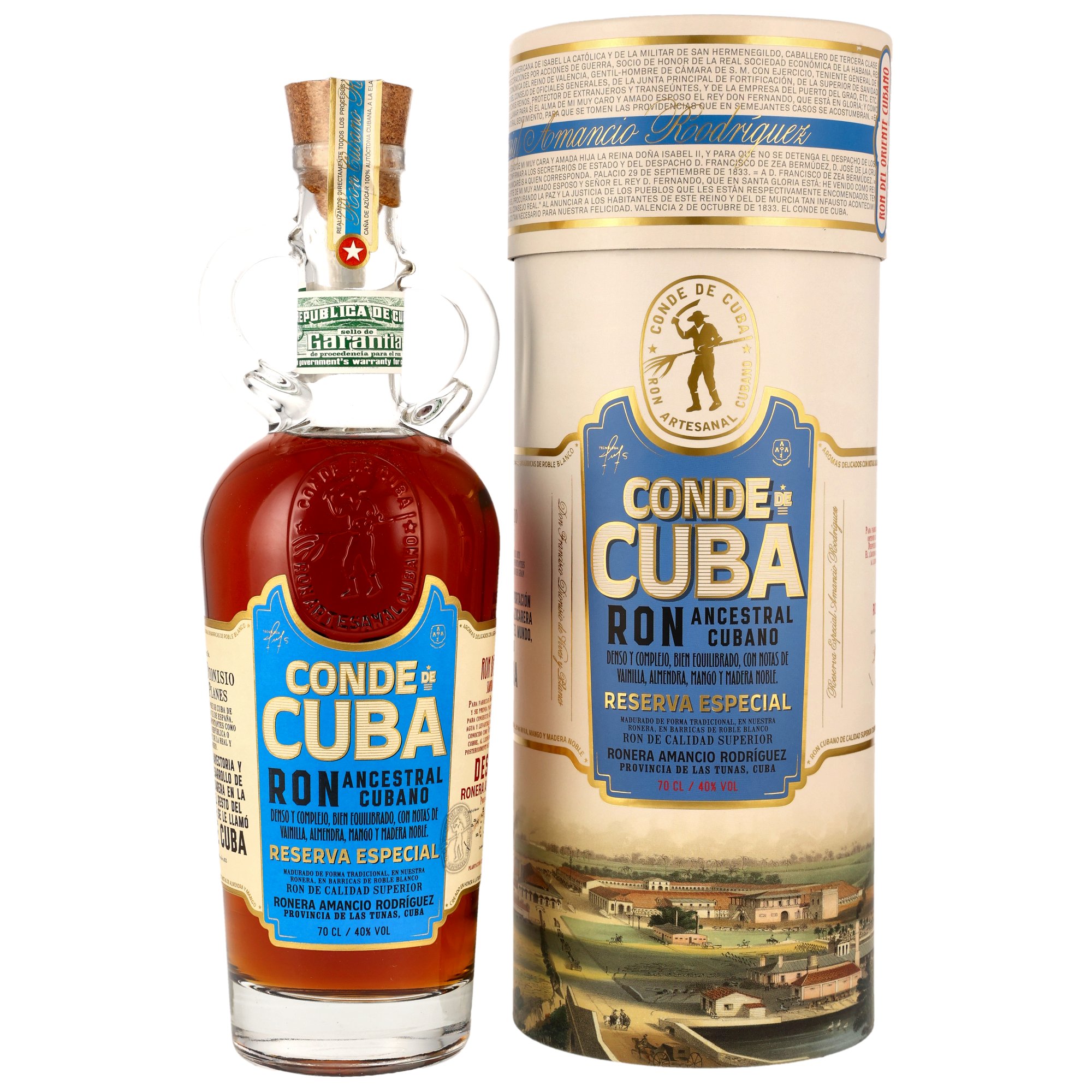 Conde de Cuba Ron Ancestral Cubano Reserva Especial