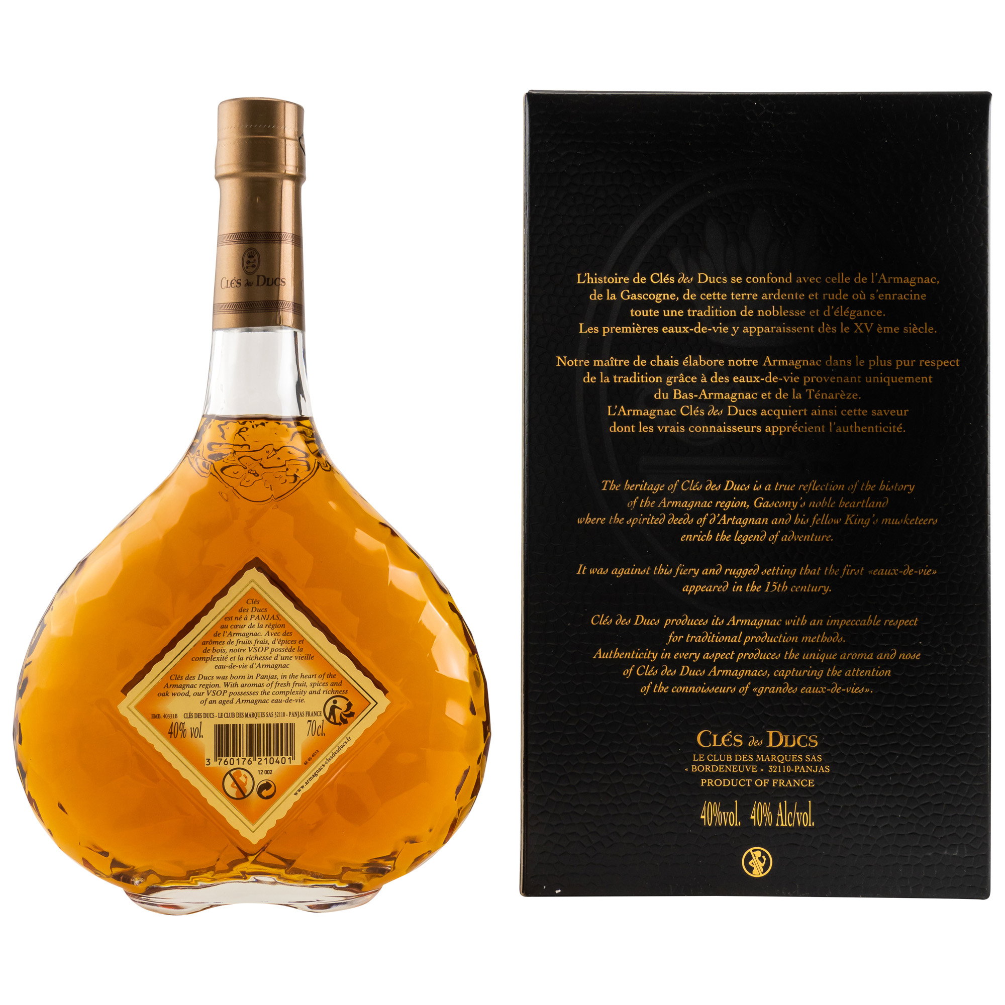 Clés des Ducs VSOP Armagnac