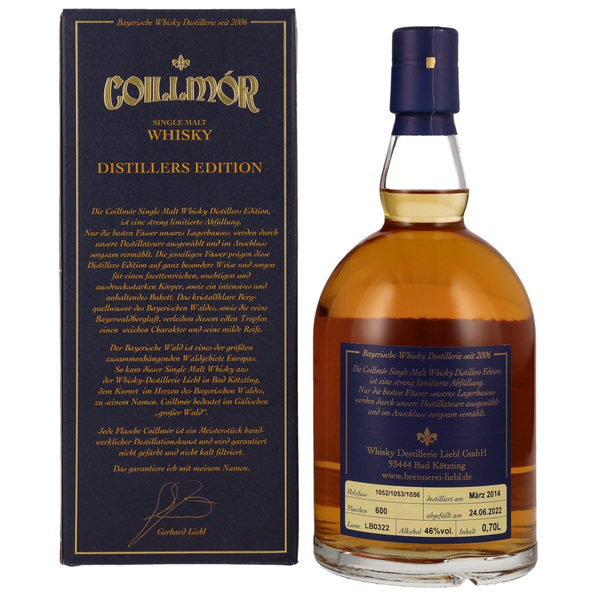 Coillmor Albanach Peated 2014/2022 - 8 y.o. - Islay Cask #1052/1053/1056