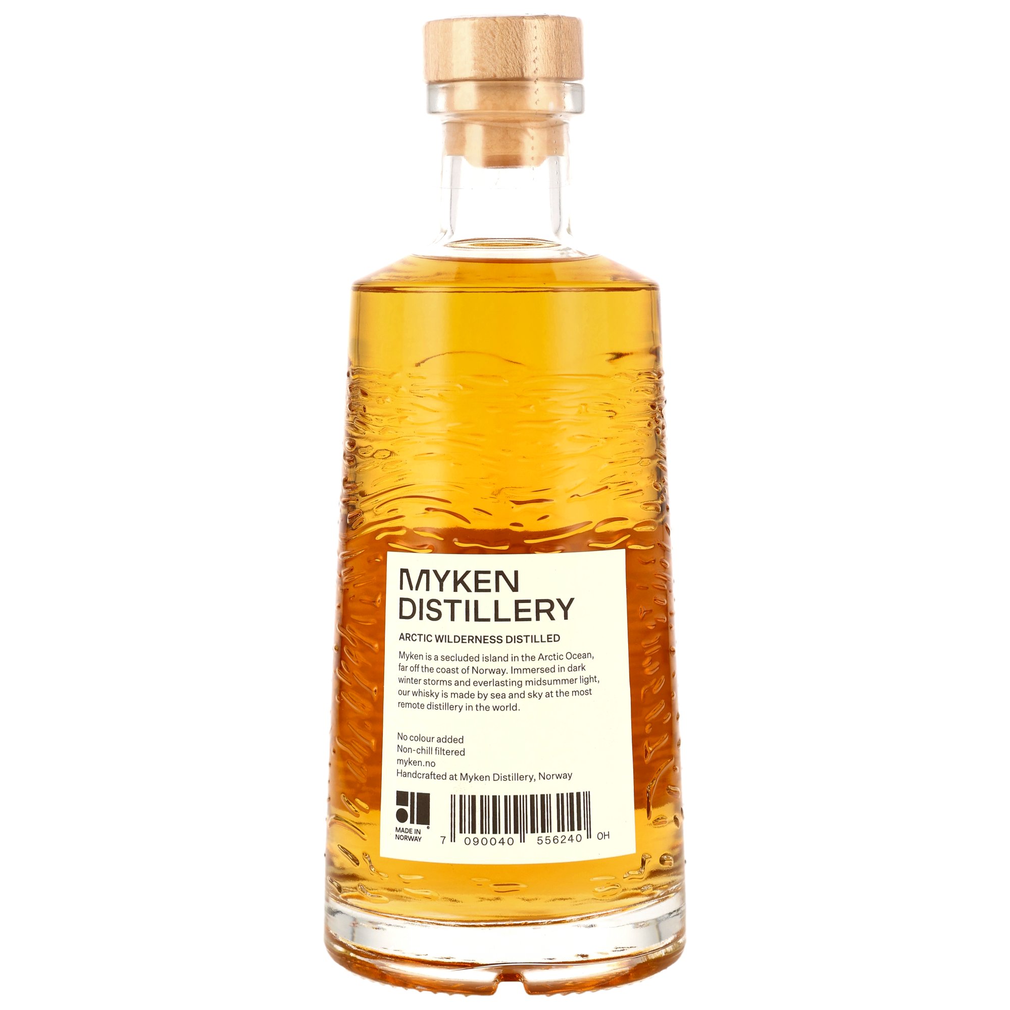 Myken Ocean Heart - Arctic Island Single Malt Whisky - 6 y.o. - Bourbon Casks