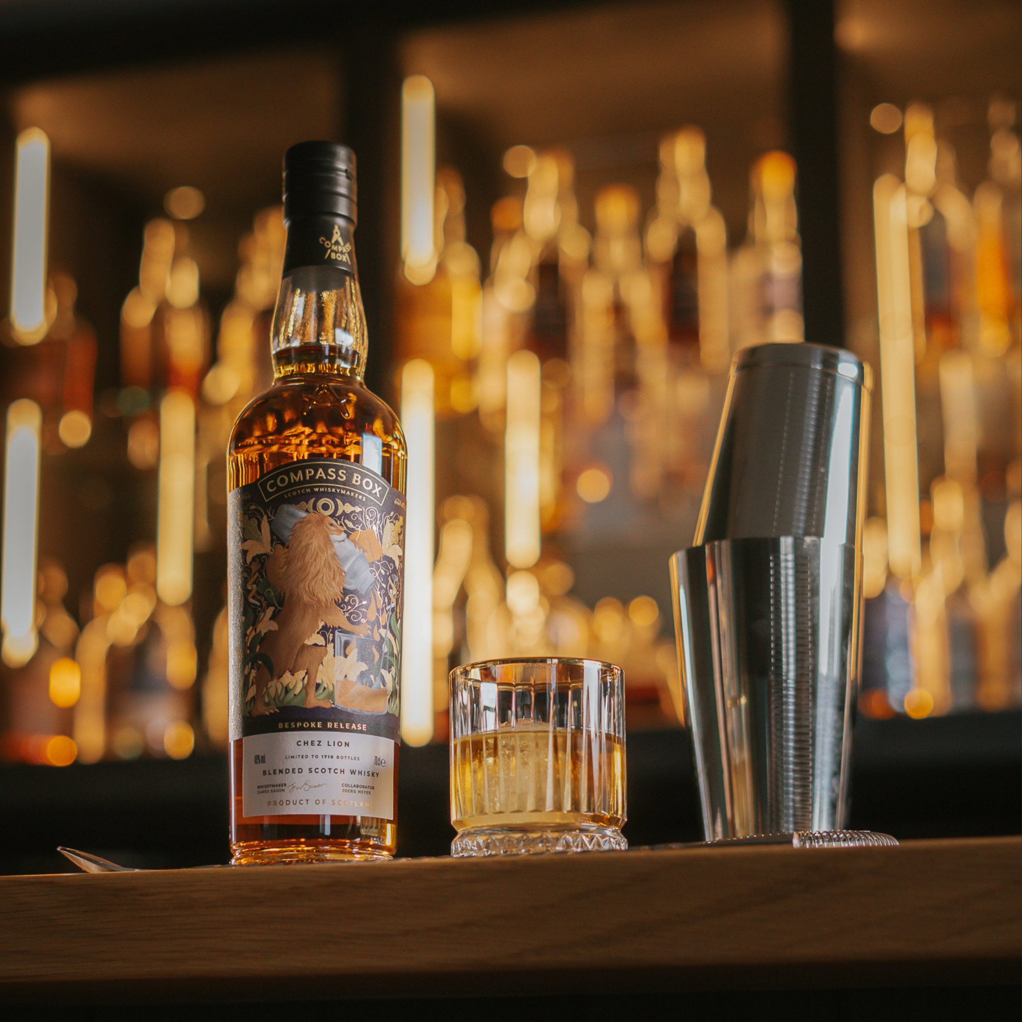 Compass Box Chez Lion Bespoke Release Blended Malt