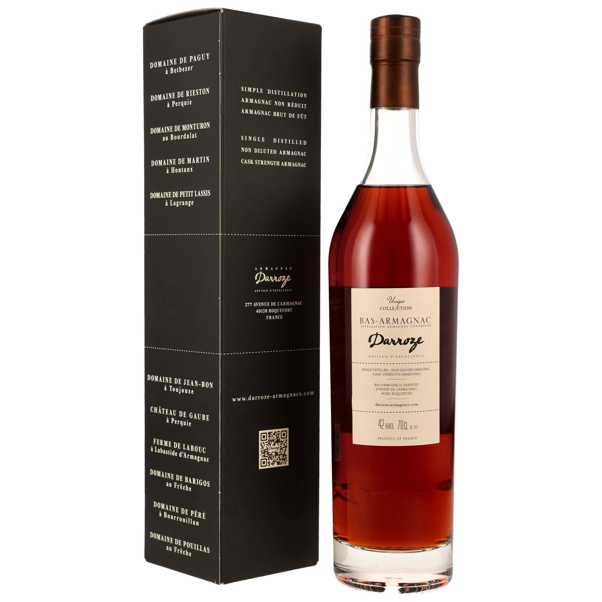 Domaine de Tucom 1967/2025 - 58 y.o. - Armagnac Darroze