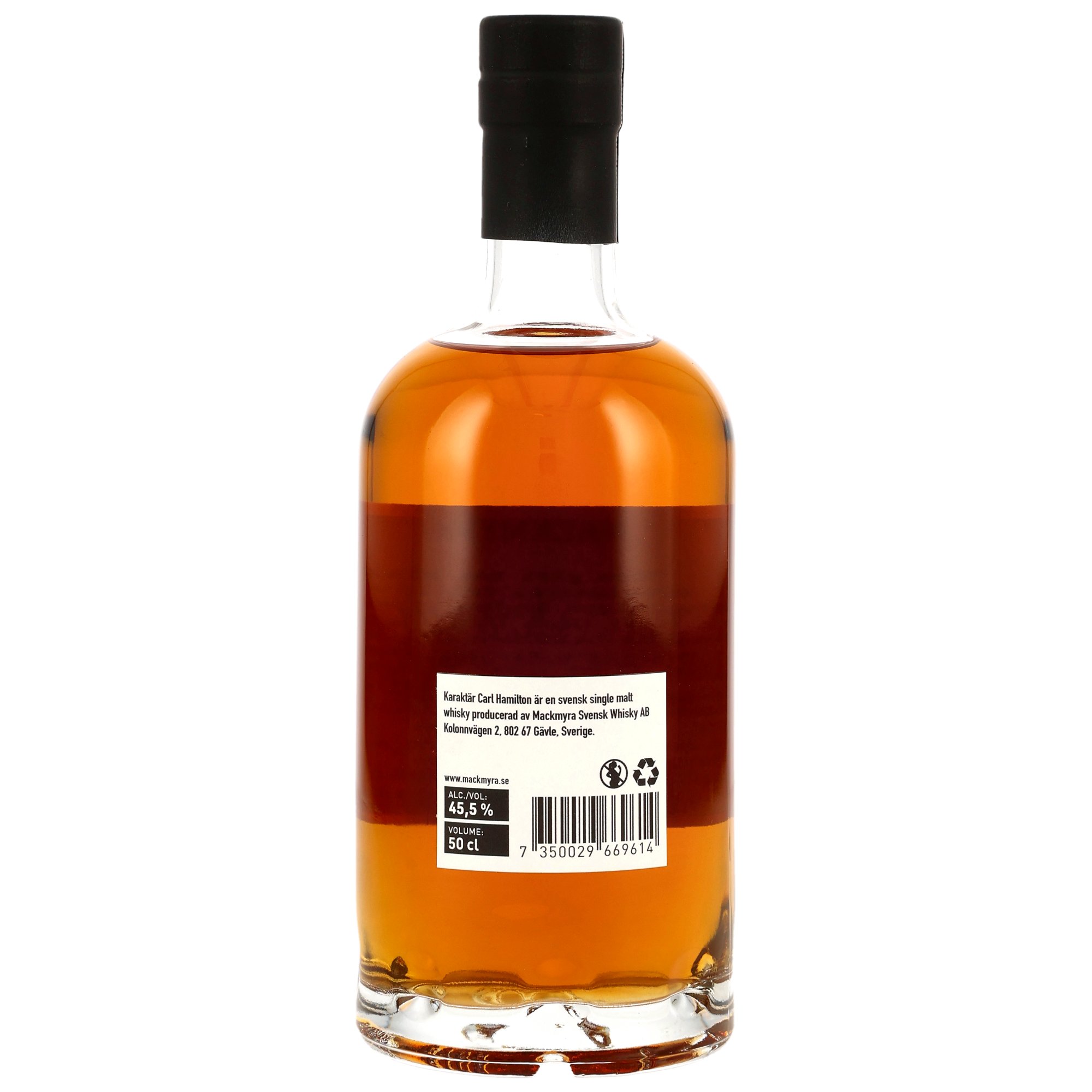Mackmyra Karaktär Carl Hamilton Single Malt