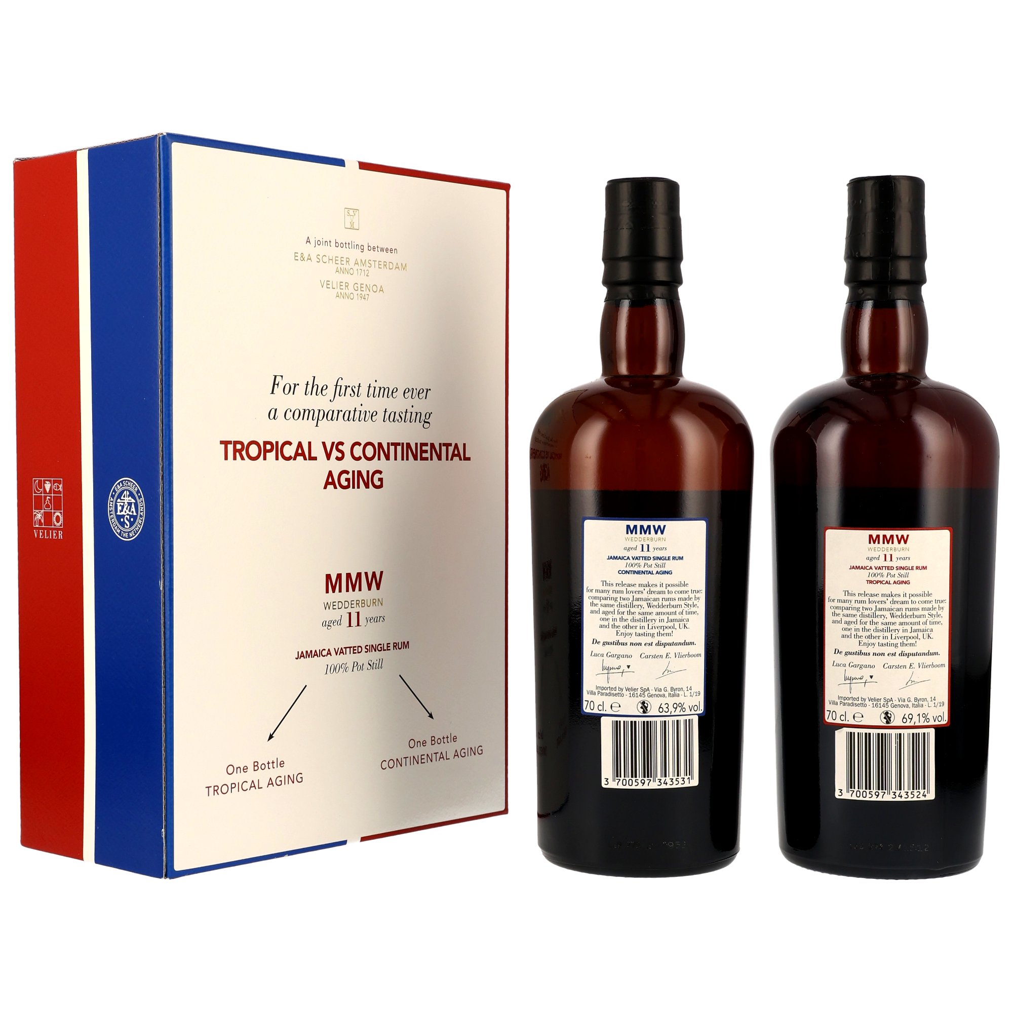 SVM 11 y.o. MMW Blend Jamaica Vatted Single Rum - Tropical vs Continental Aging - Wedderburn
