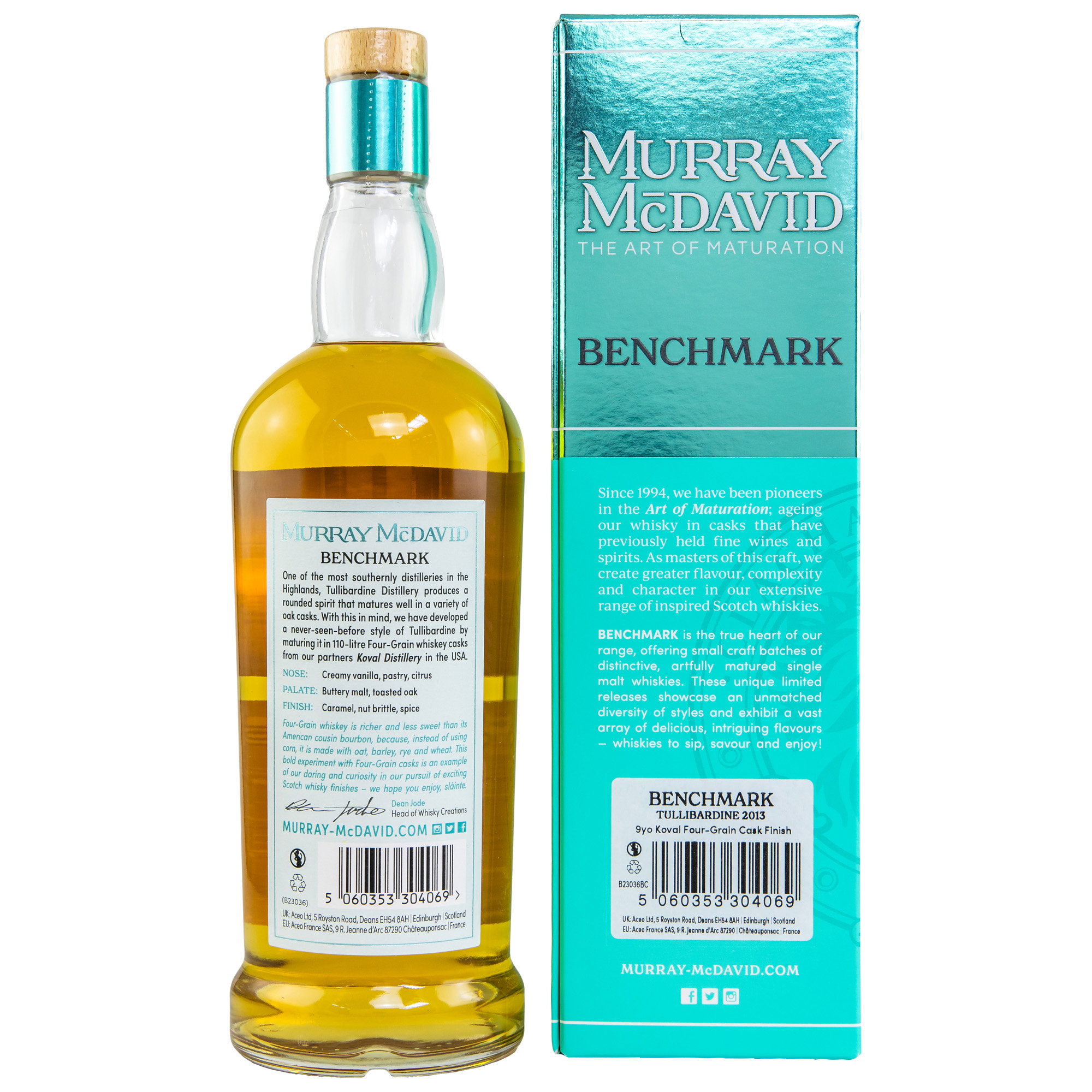 Tullibardine 2013/2023 - 9 y.o. - 1st Fill Four-Grain Cask - Murray McDavid