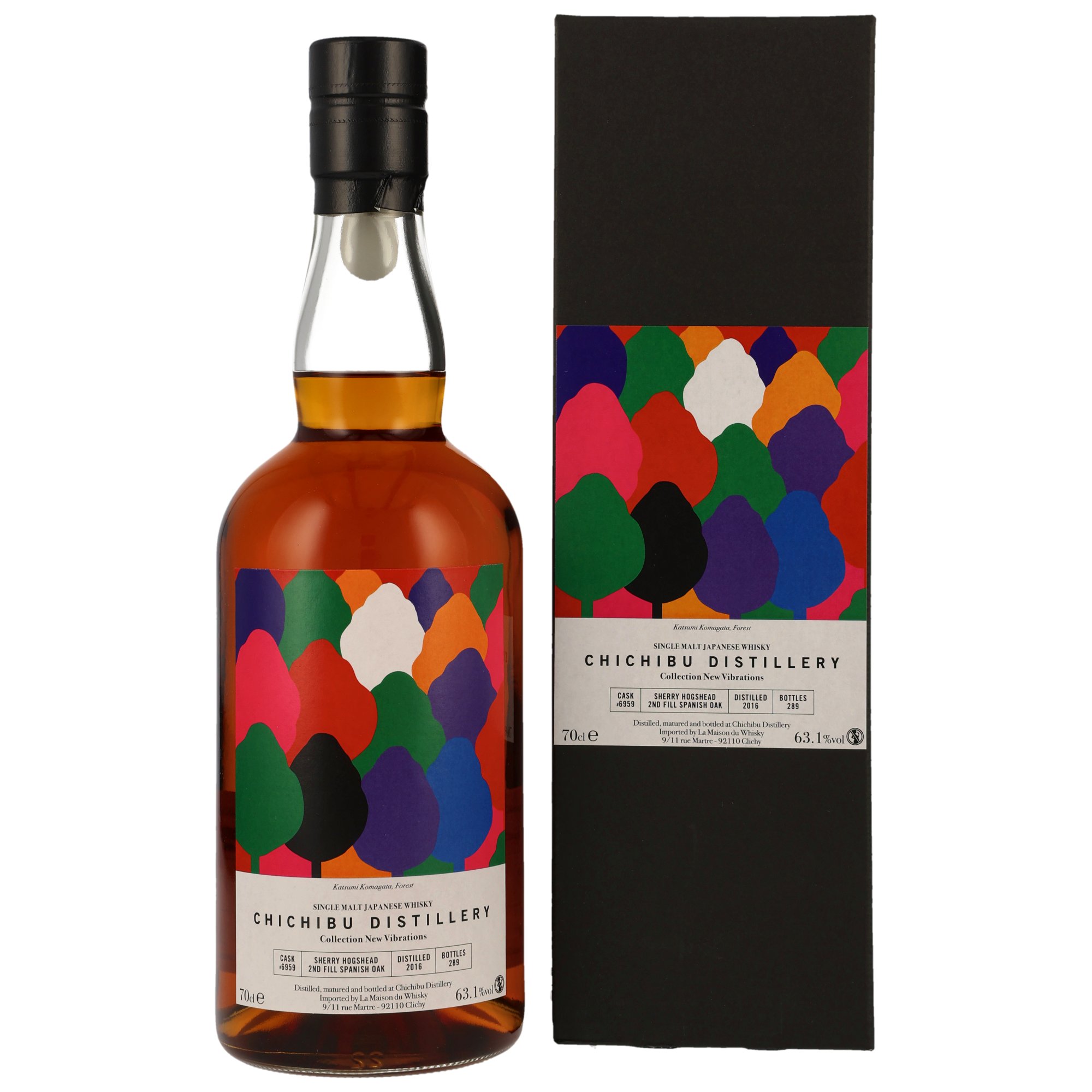 Chichibu Single Malt - 6 y.o. - 2nd Fill Sherry Hogshead No #6959 - New Vibrations