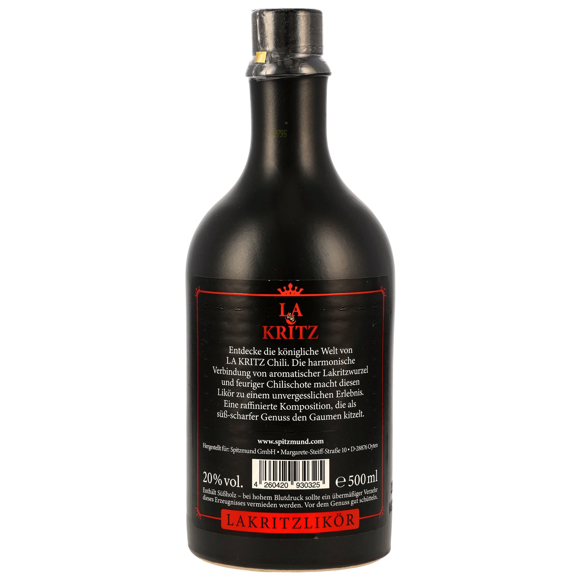 Spitzmund La Kritz Xtra hot (Chili) - Lakritzlikör