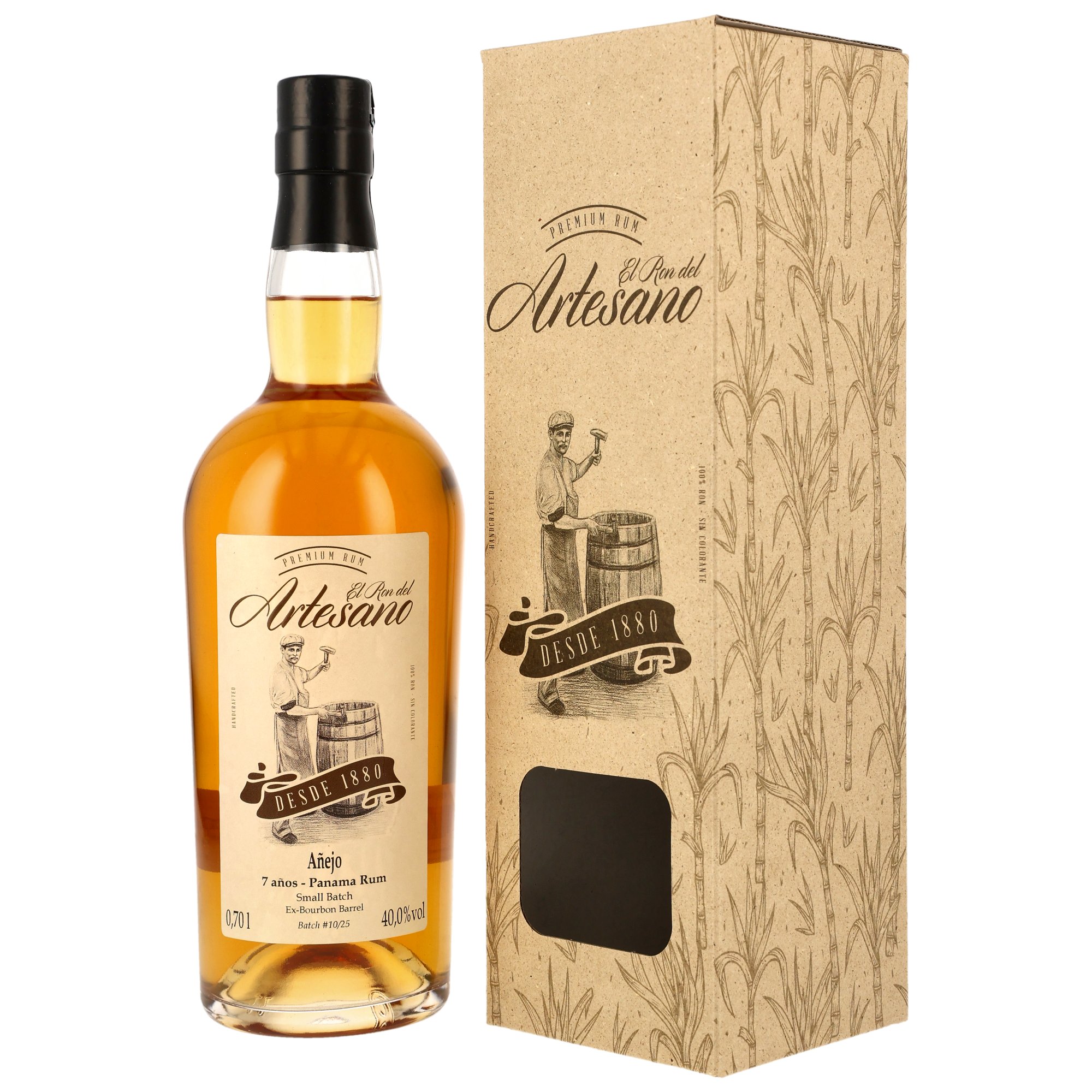 Ron Artesano Panama Rum 7 y.o. in GP