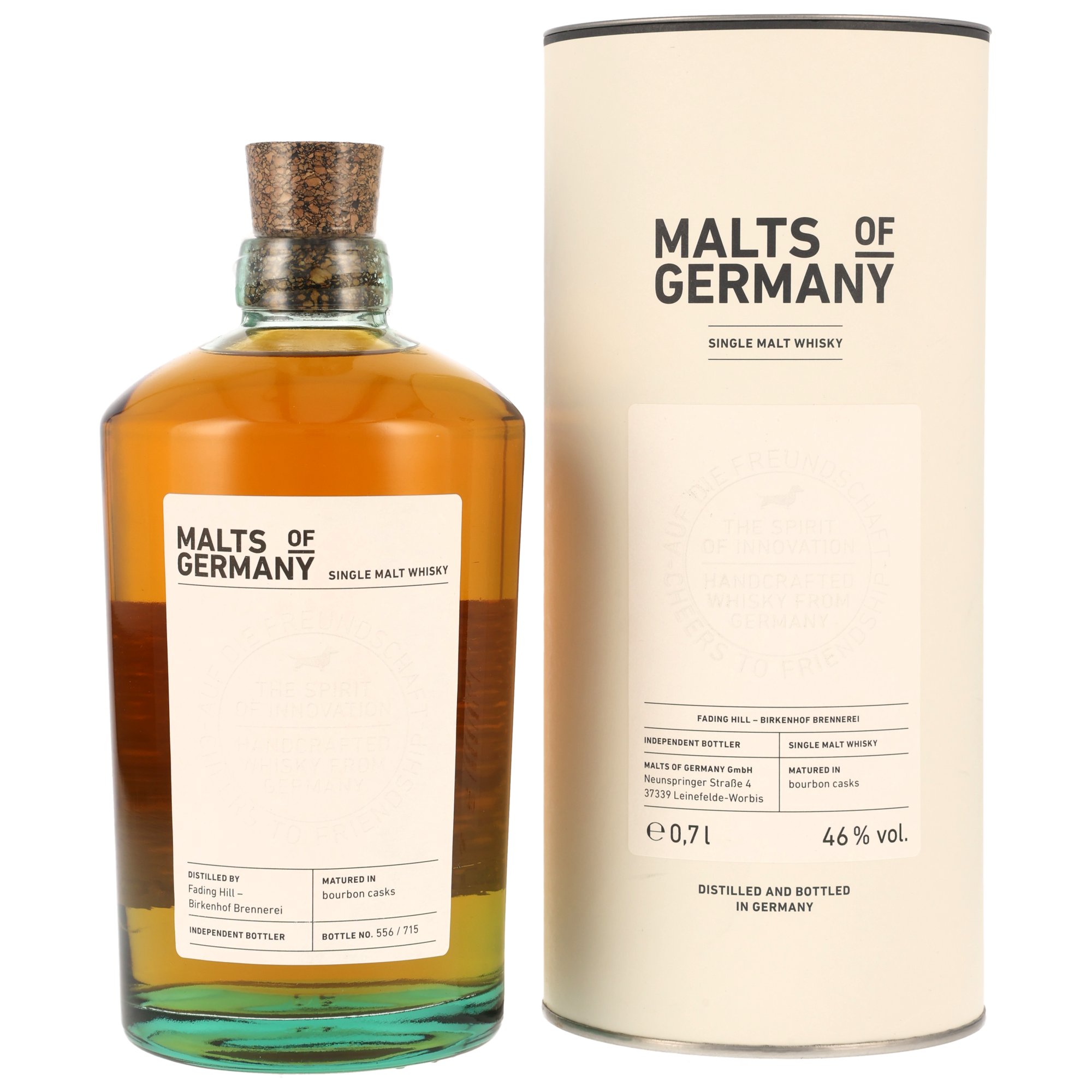 Fading Hill Bourbon Cask - Birkenhof Brennerei - Malts of Germany