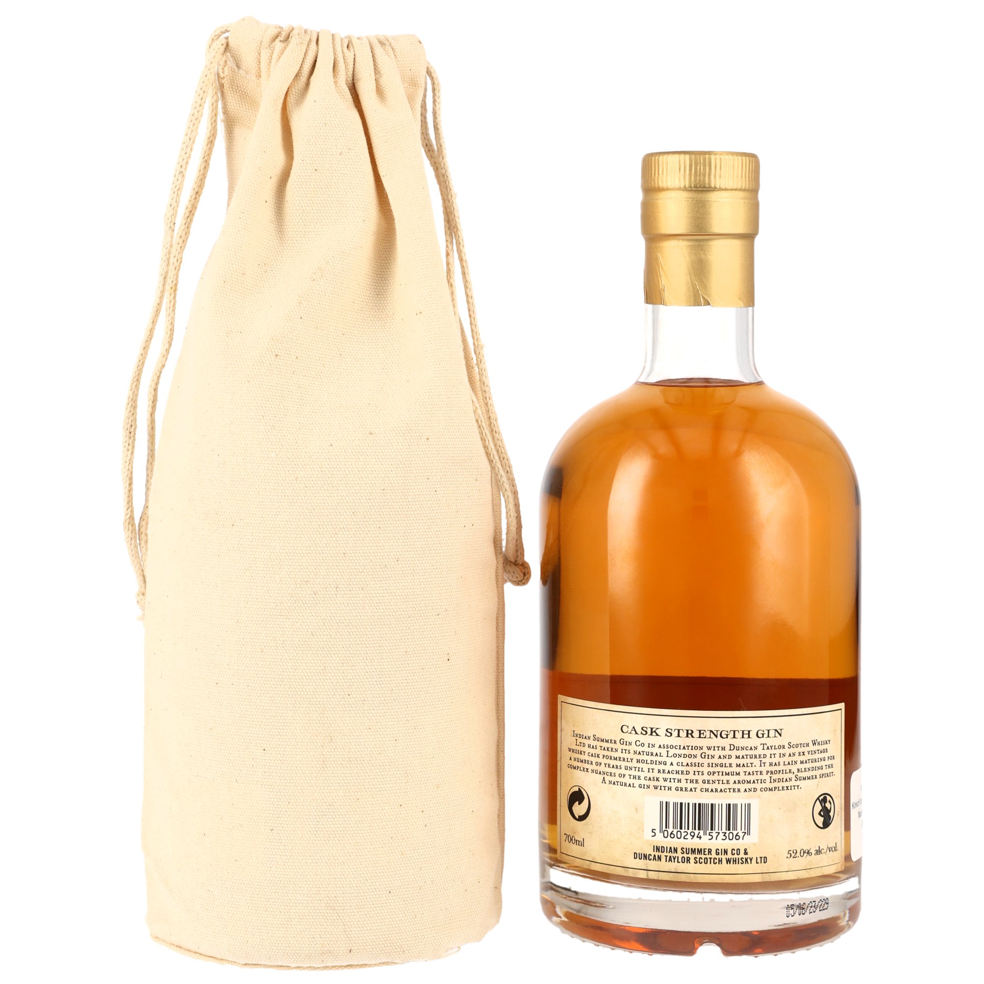 Indian Summer Cask Strength Gin - Peat Cask #G03