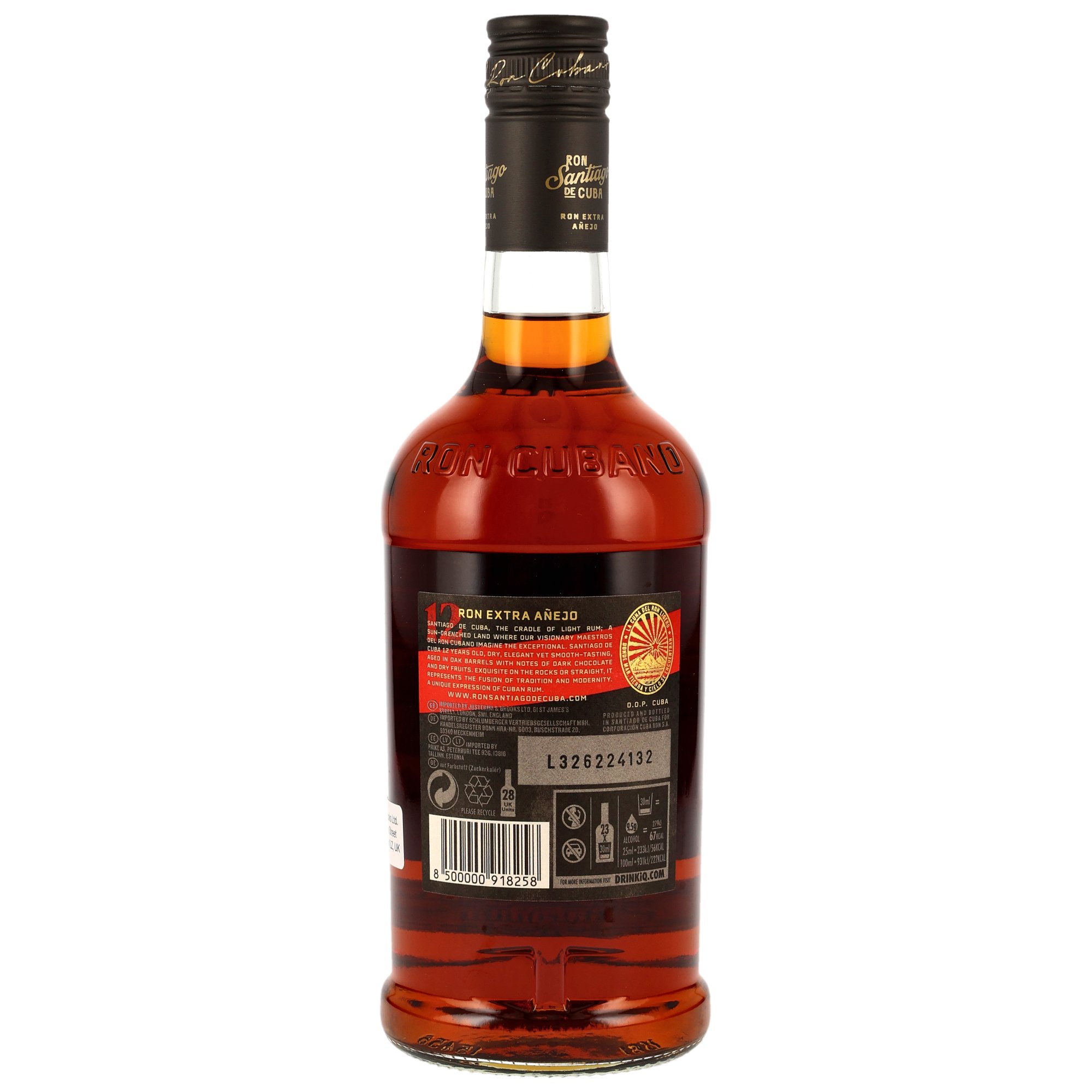 Santiago de Cuba 12 y.o. Rum