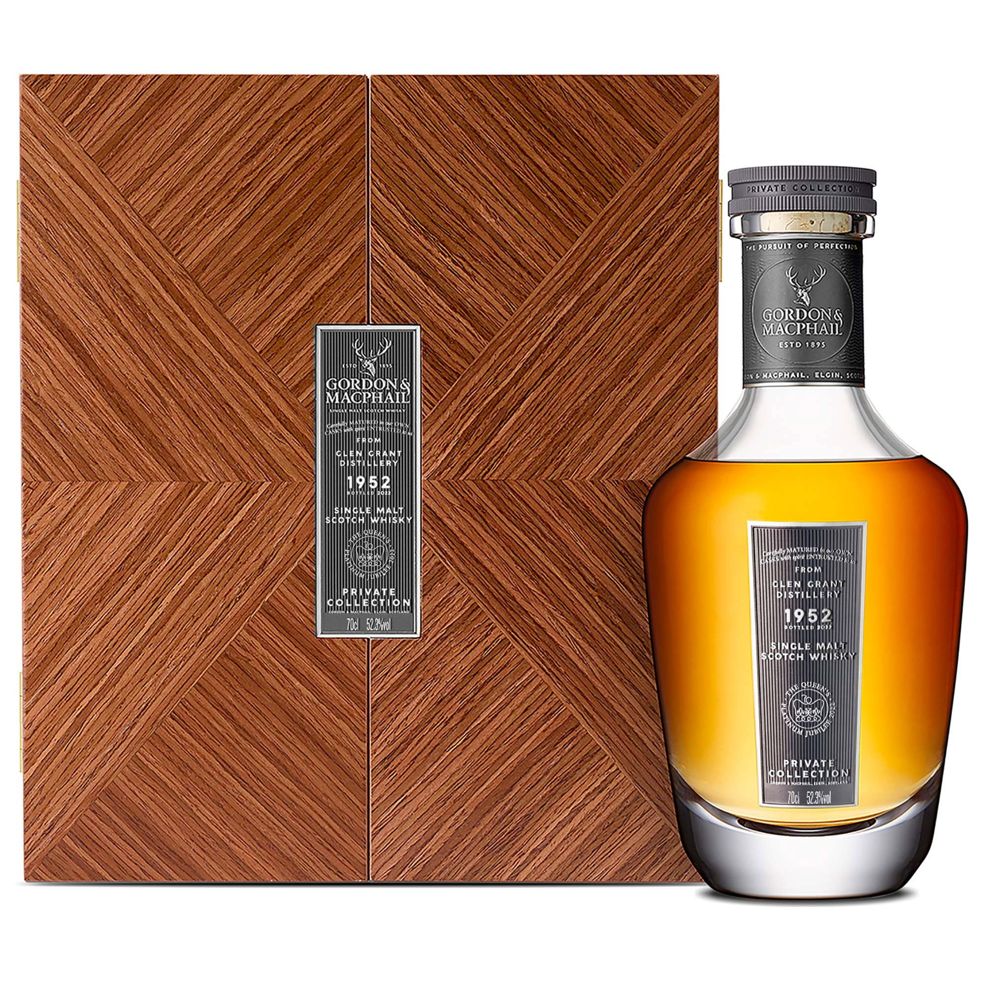 Glen Grant 1952/2022 G&M Private Collection - Queen Elizabeth II Platinum Jubilee