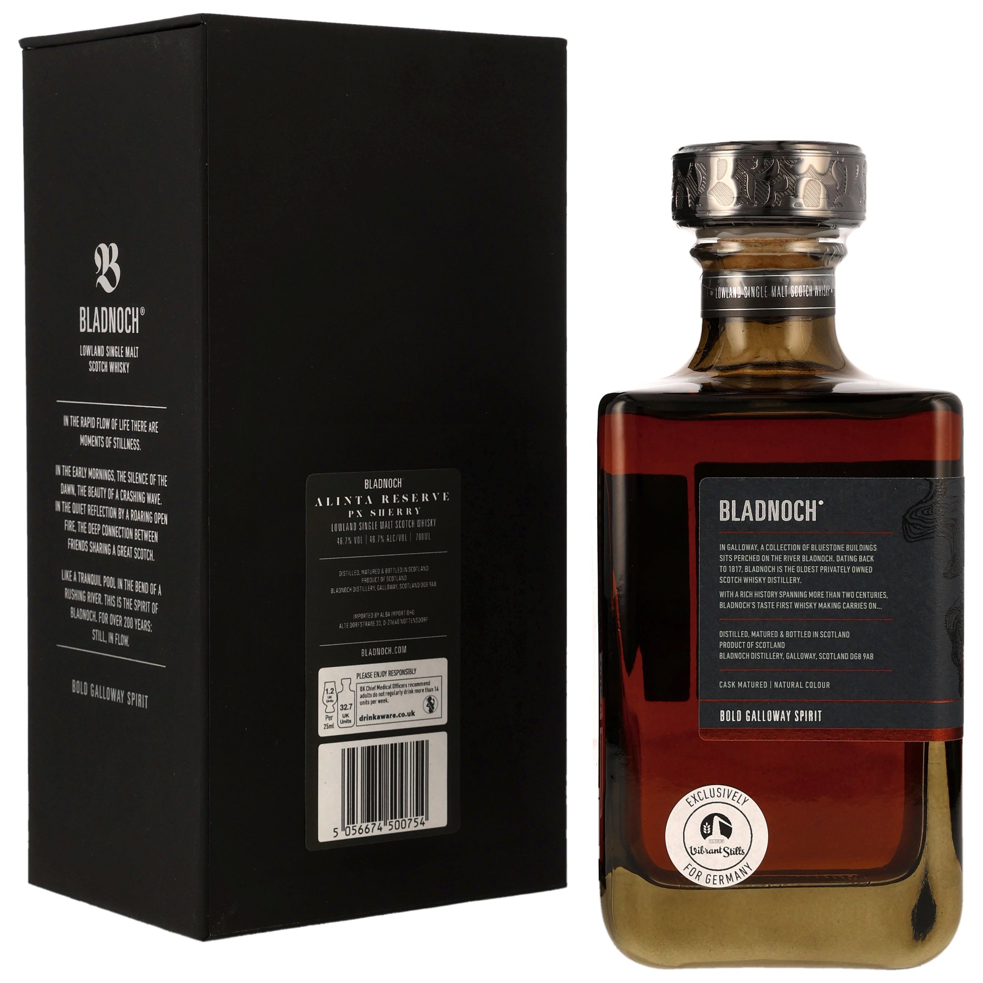 Bladnoch Alinta Reserve Peated Collection - PX Cask - German Exclusive