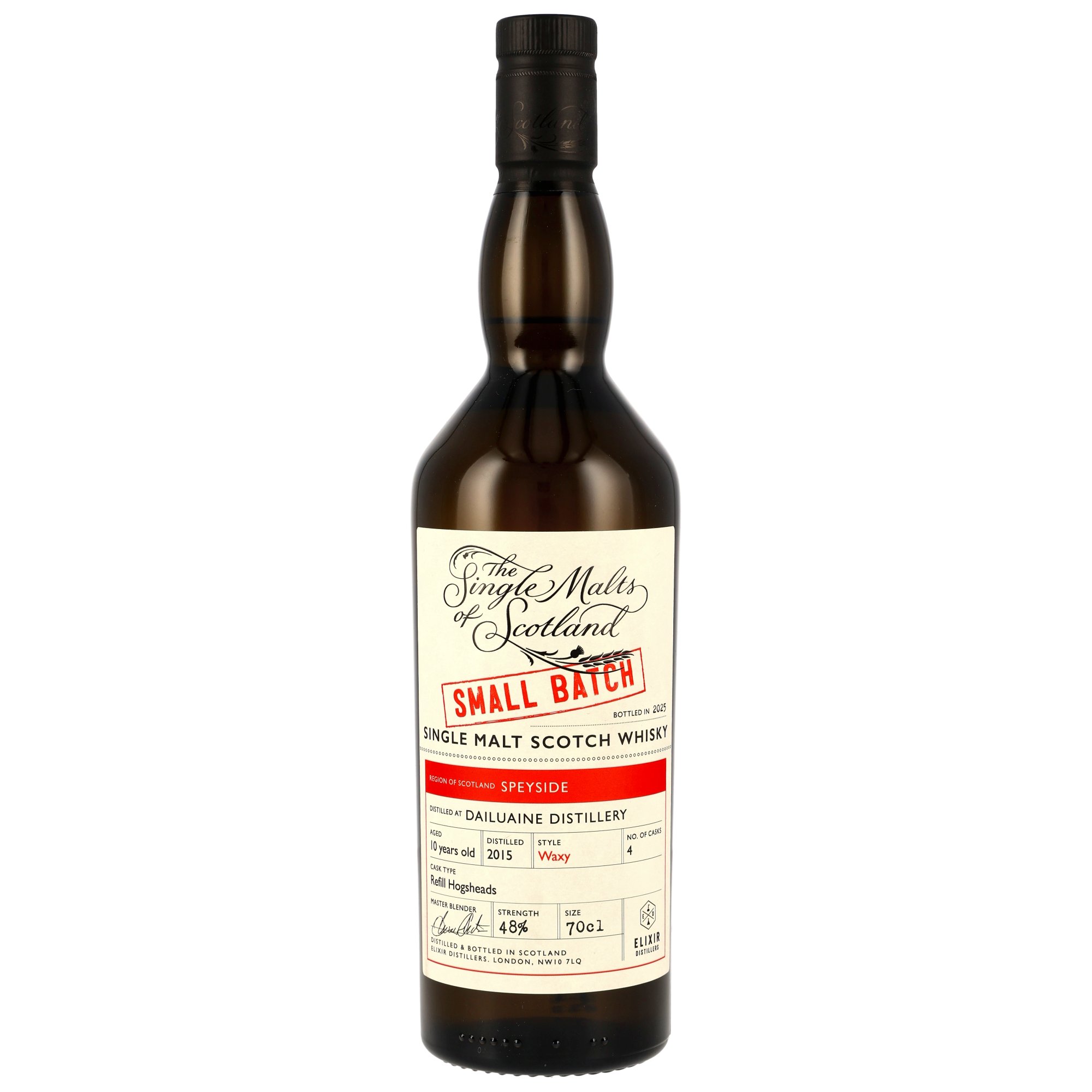 Dailuaine 2015/2025 - 10 y.o. - Bourbon Hogshead - Small Batch (SMoS)