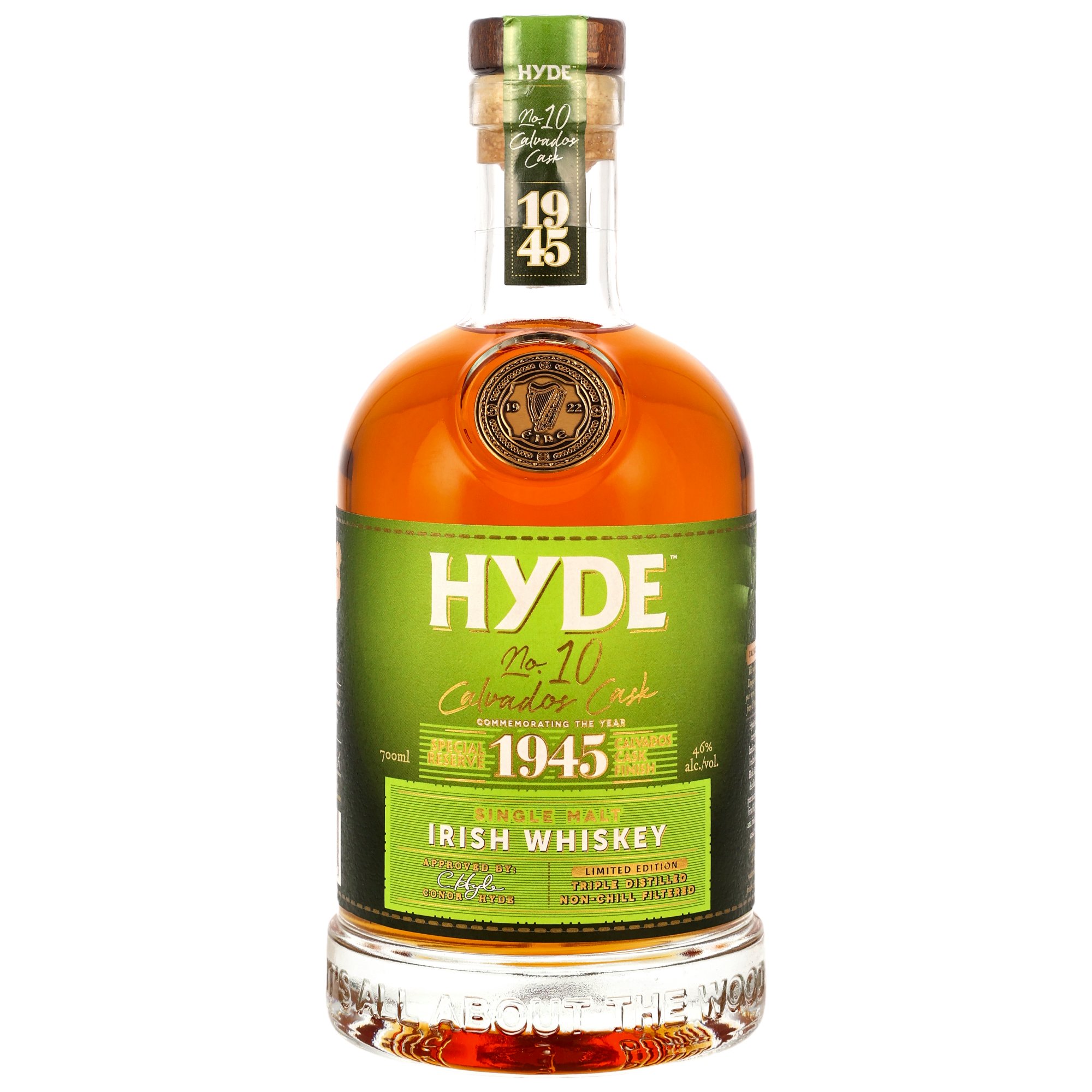 Hyde No.10 Calvados Cask Finish - Irish Single Malt - neue Ausstattung