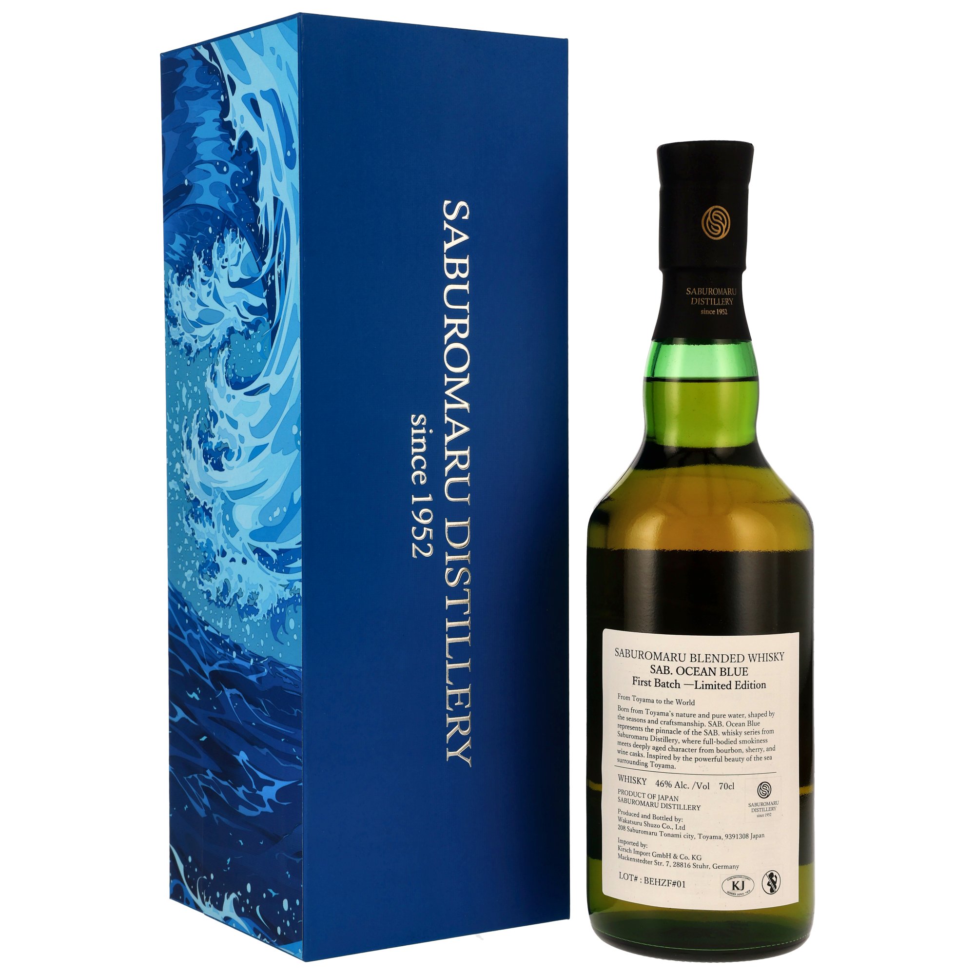 Saburomaru SAB. Ocean Blue - Smoky Blended Whisky - Ultimate Selection