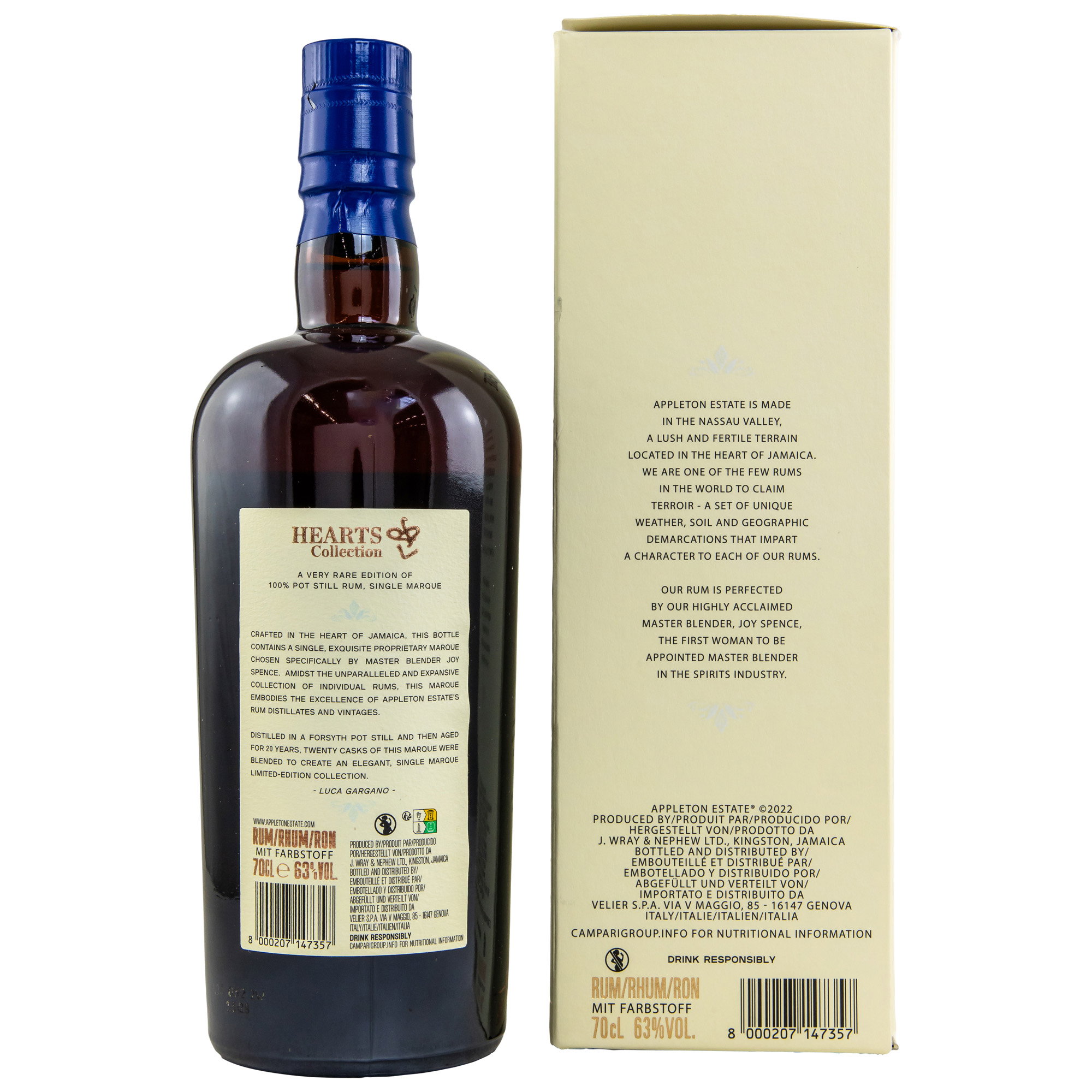 Appleton Rum 20 y.o. 2002/2022 - Hearts Collection