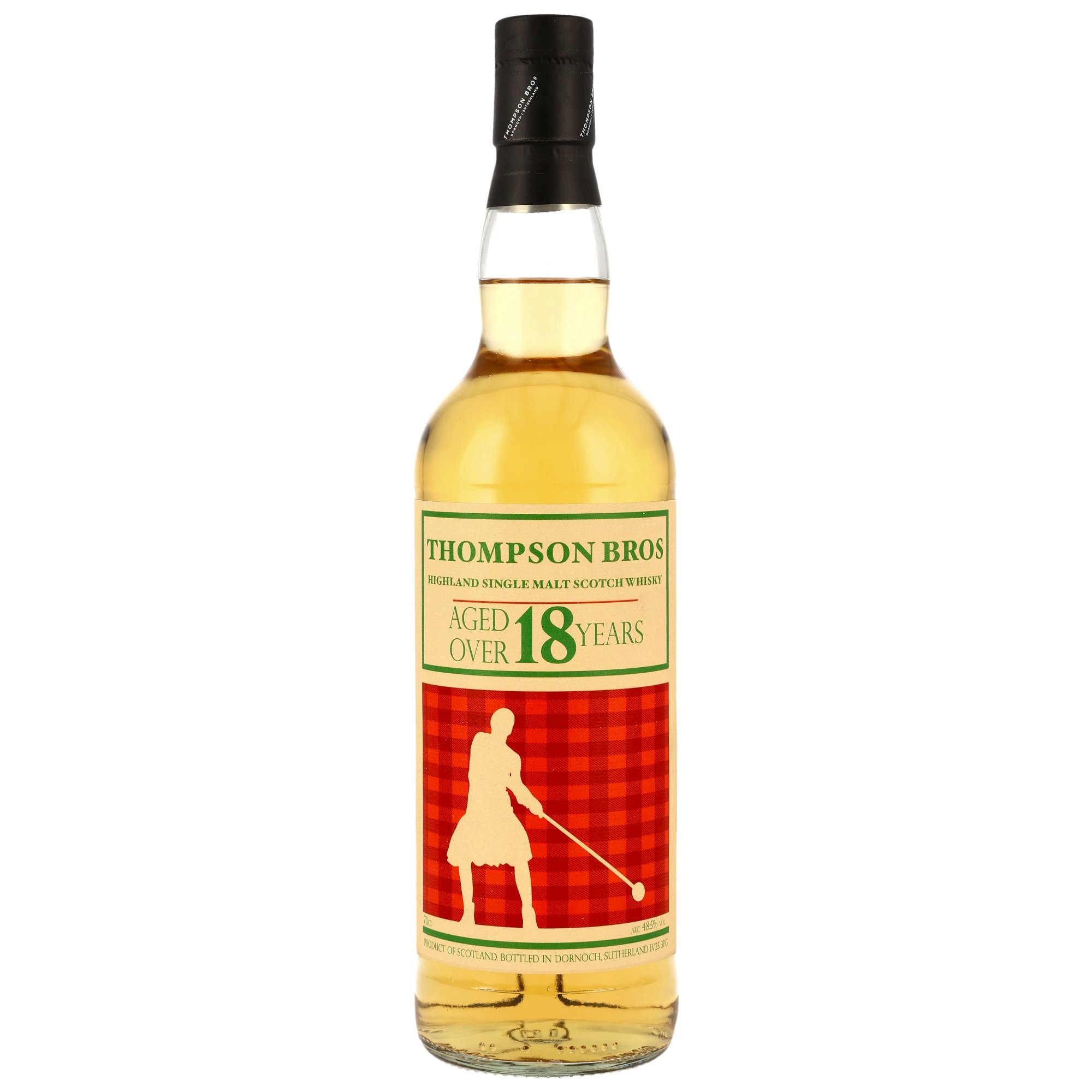 Highland Single Malt Whisky 18 y.o. - Lightly Peated - Thompson Bros.