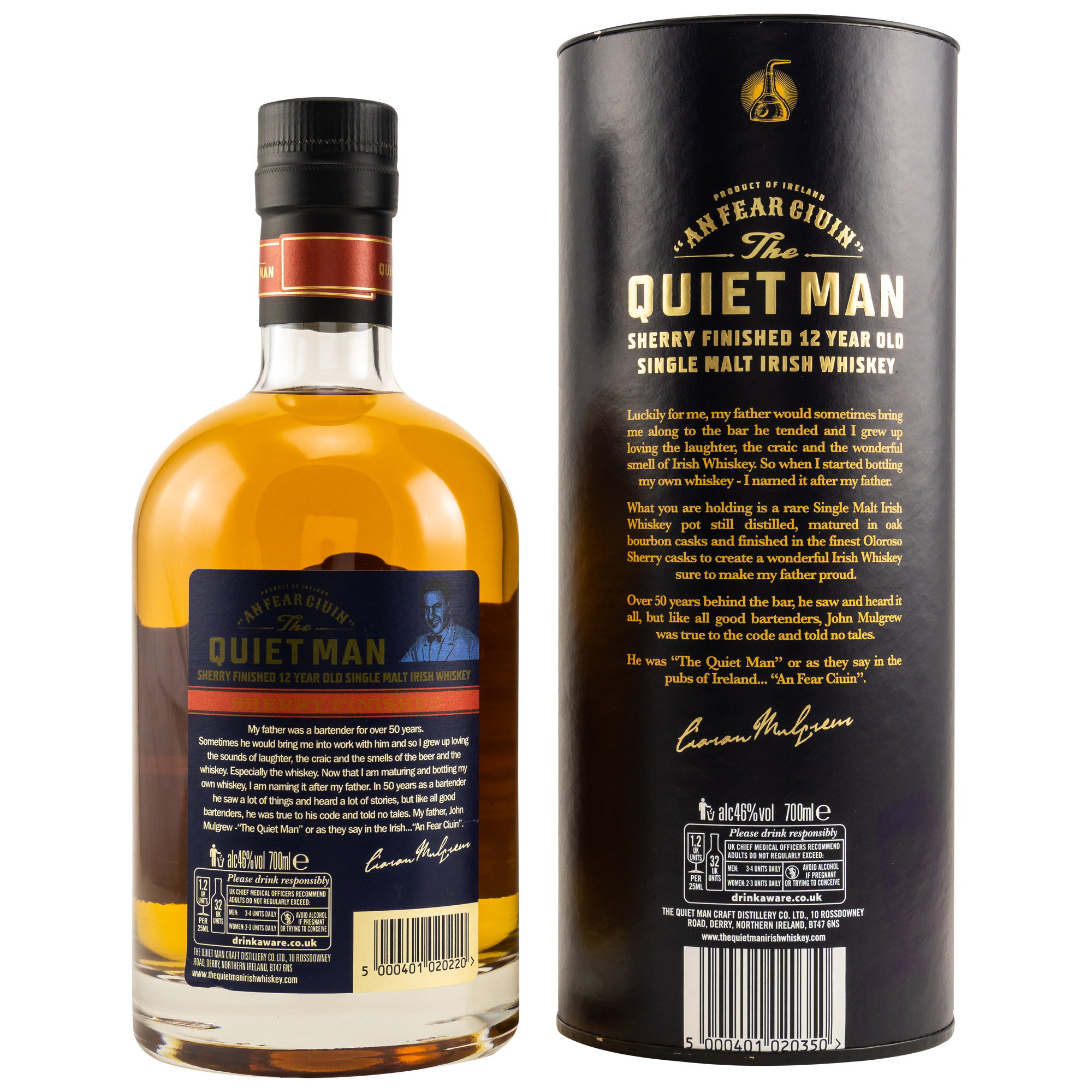 Quiet Man 12 y.o. Oloroso Sherry Finish