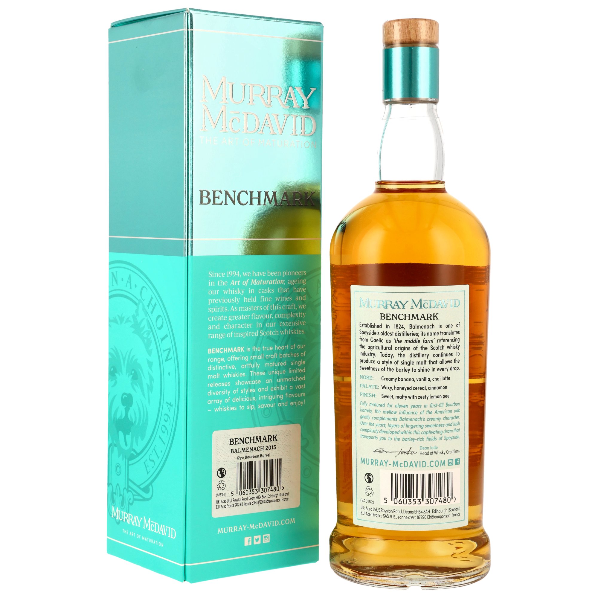 Balmenach 2013/2026 - 12 y.o. - Bourbon Barrel - Murray McDavid