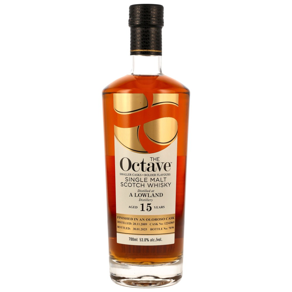 Secret Lowland 2009 2025 15 Jahre Duncan Taylor The Octave Oloroso Sherry Cask Finish