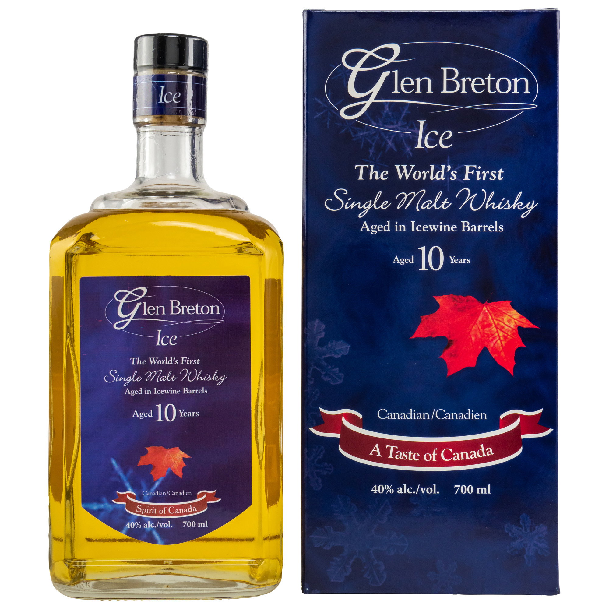 Glen Breton 10 y.o. 40% Single Malt Ice Wine Barrel in GP