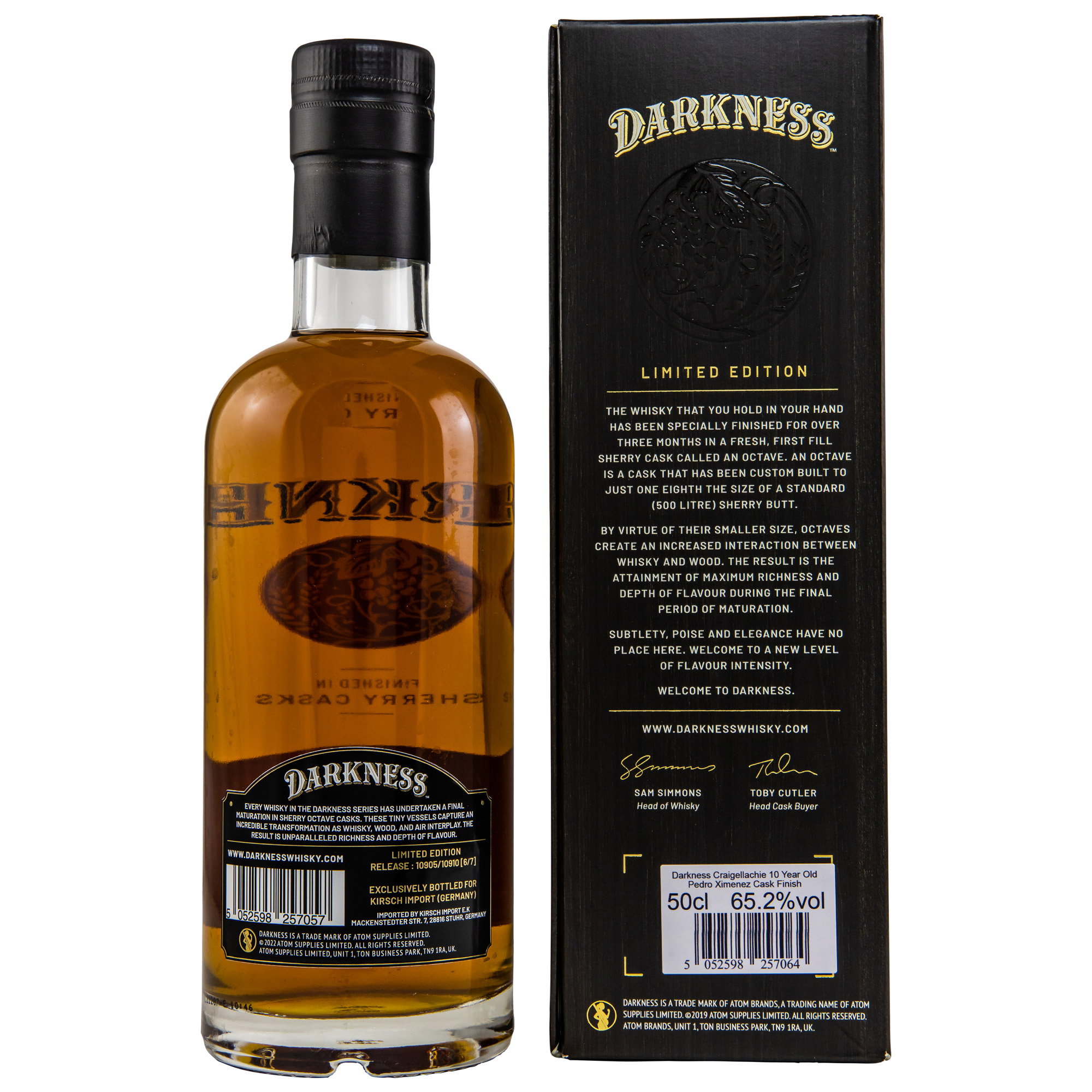 Craigellachie 10 y.o. PX Cask Kirsch Import - Darkness!