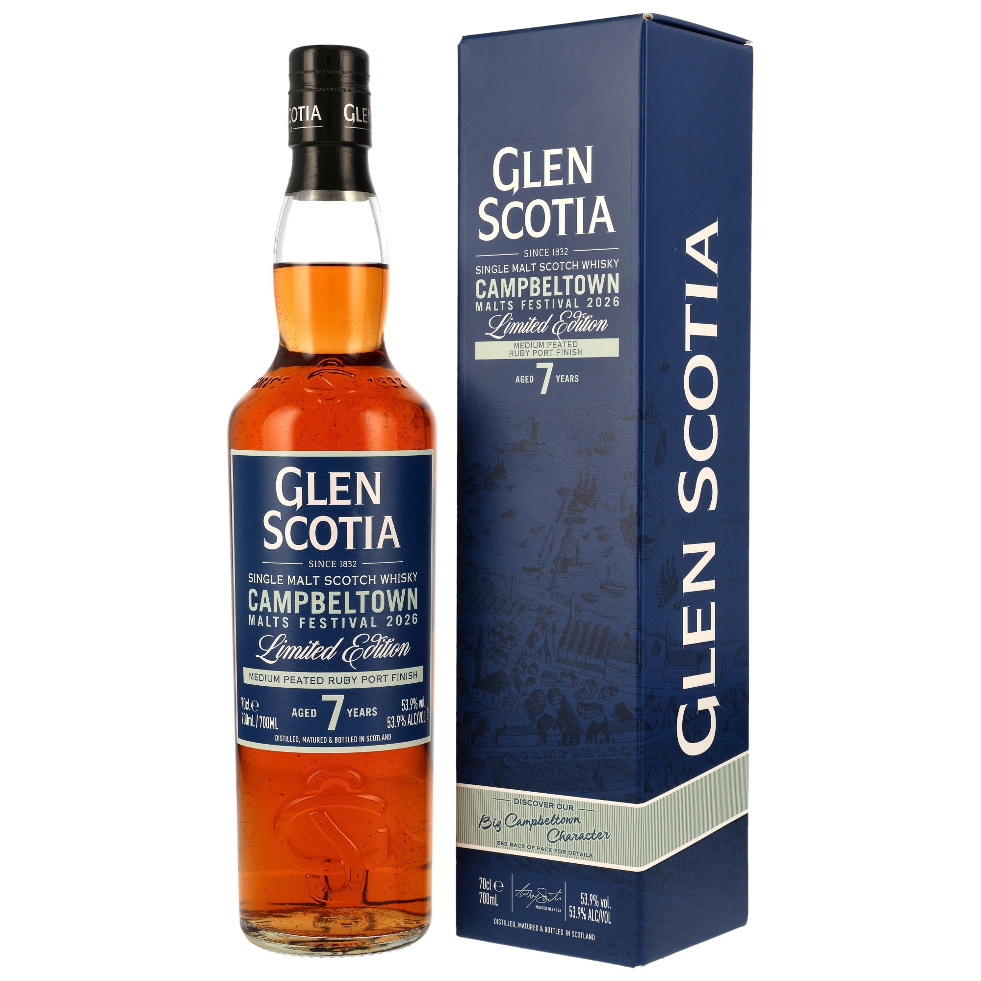 Glen Scotia 7 y.o. - Medium Peated Ruby Port Finish - Campbeltown Malts Festival 2026
