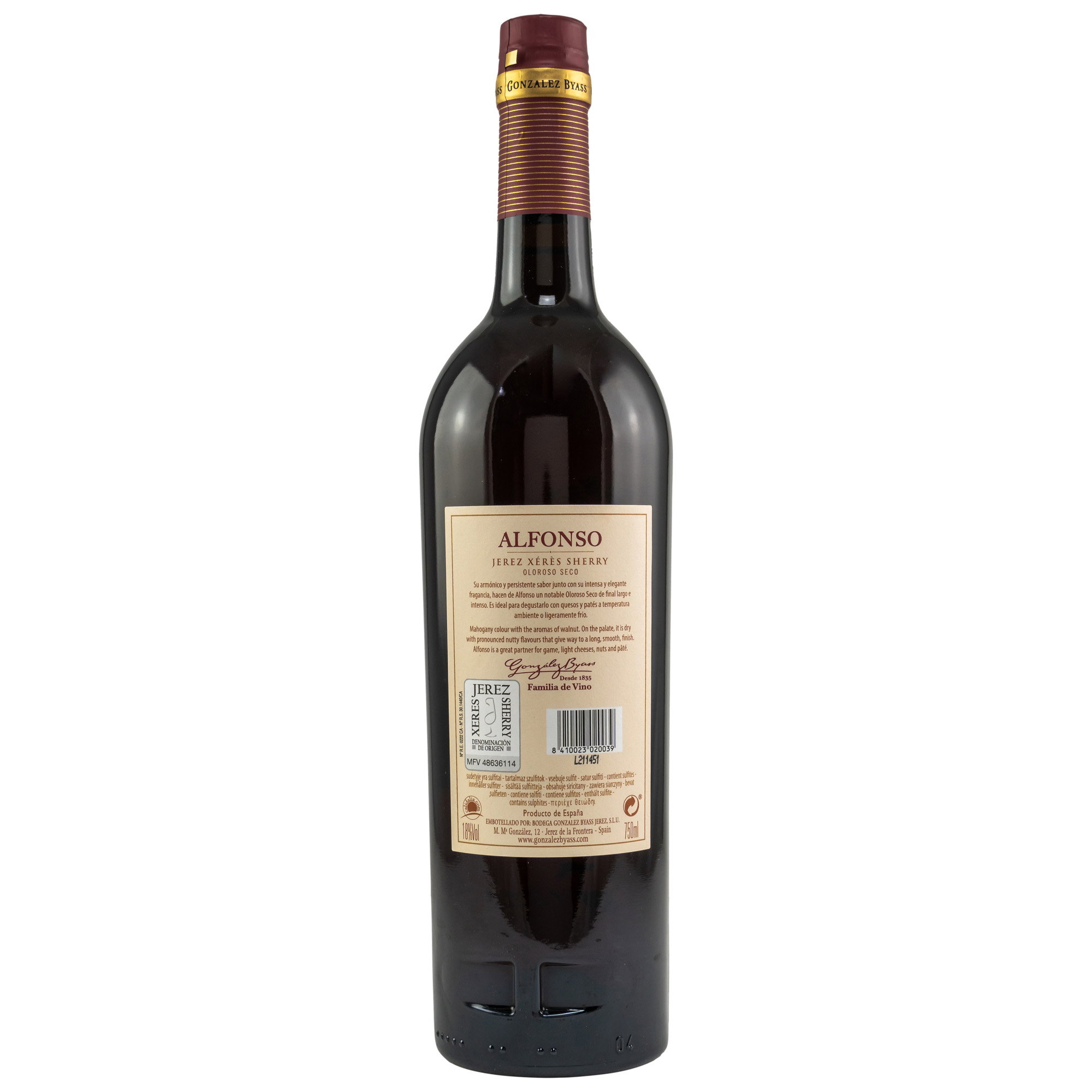 Gonzalez Byass - Alfonso Oloroso Sherry