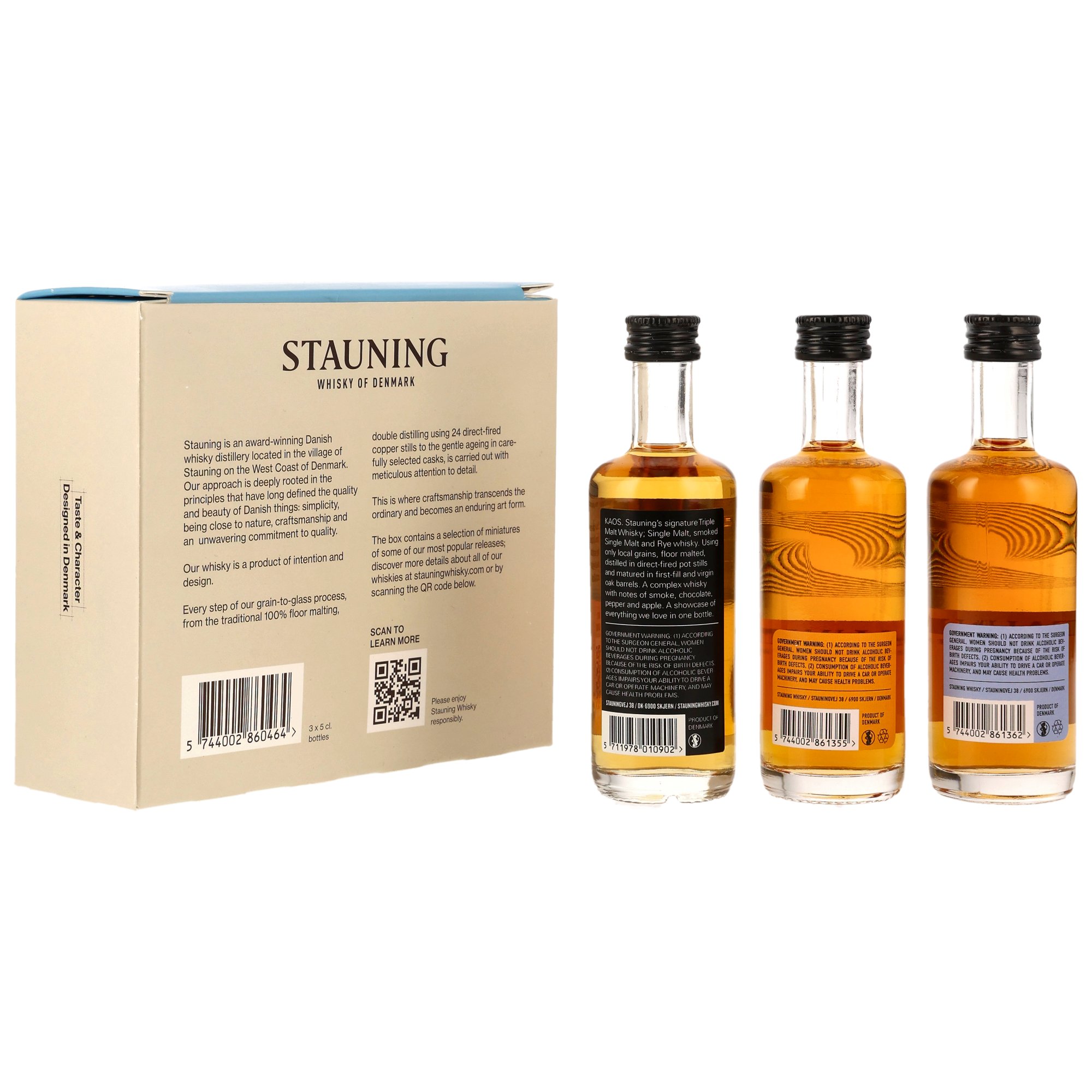 Stauning Core Set Mini Collection - Danish Whisky - Neue Ausstattung 2026