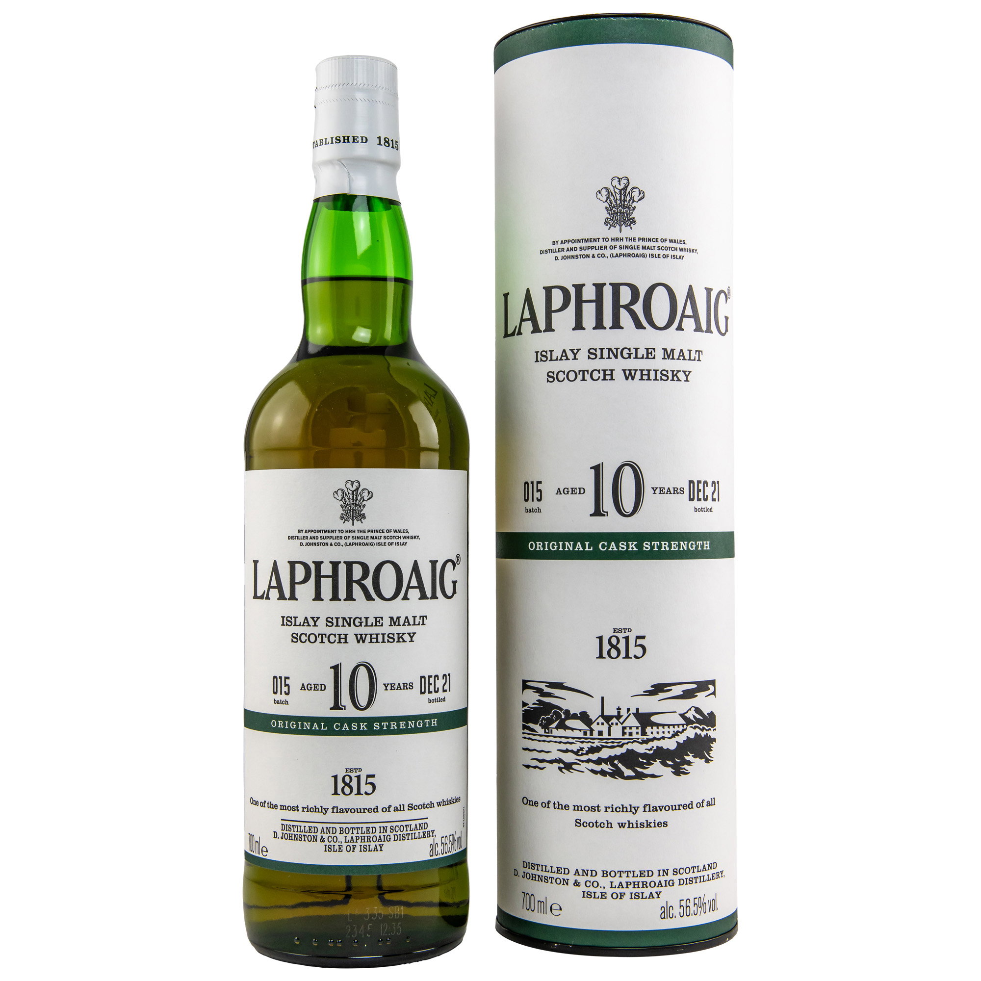 Laphroaig 10 y.o. Cask Strength Batch 15
