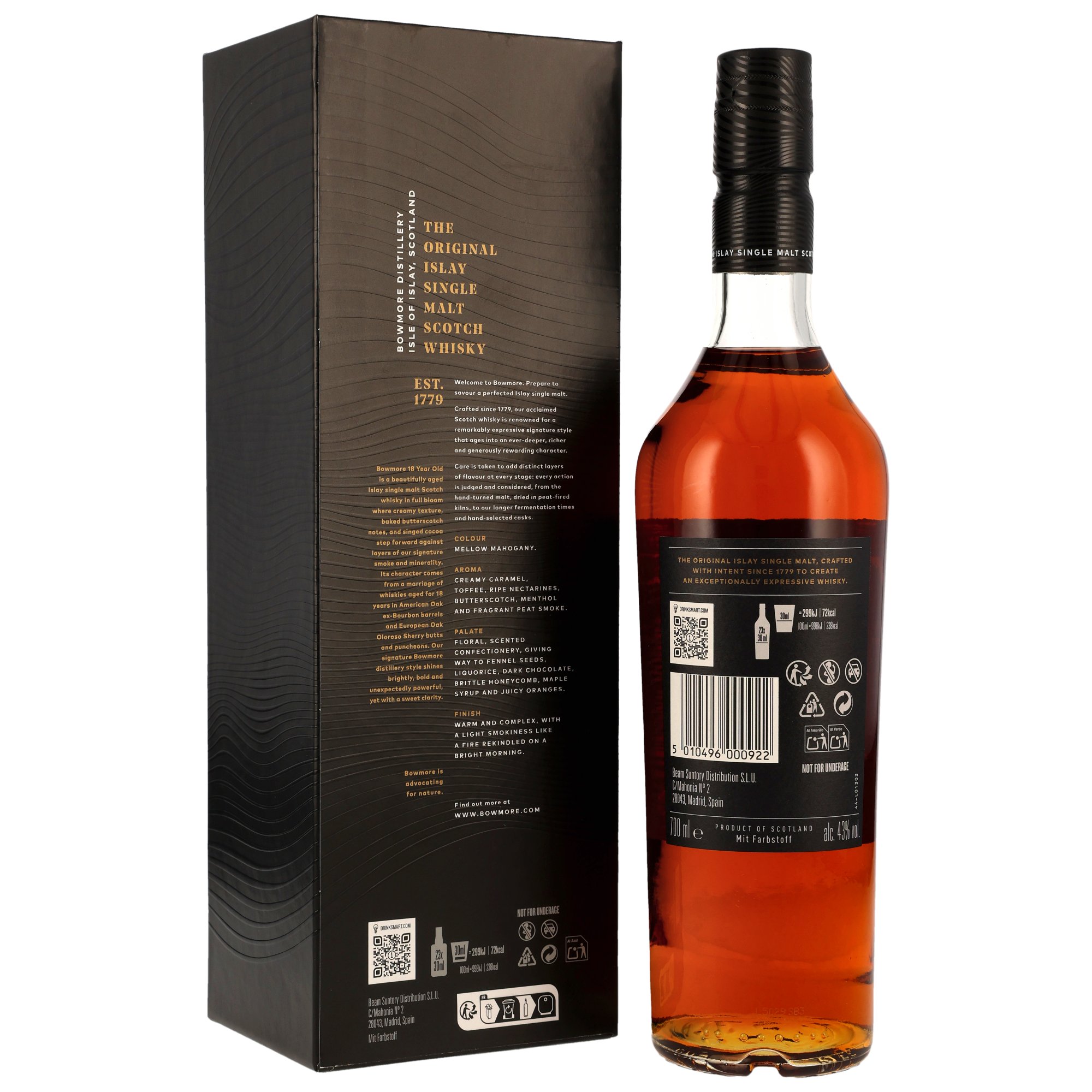 Bowmore 18 y.o. Neues Design 2025
