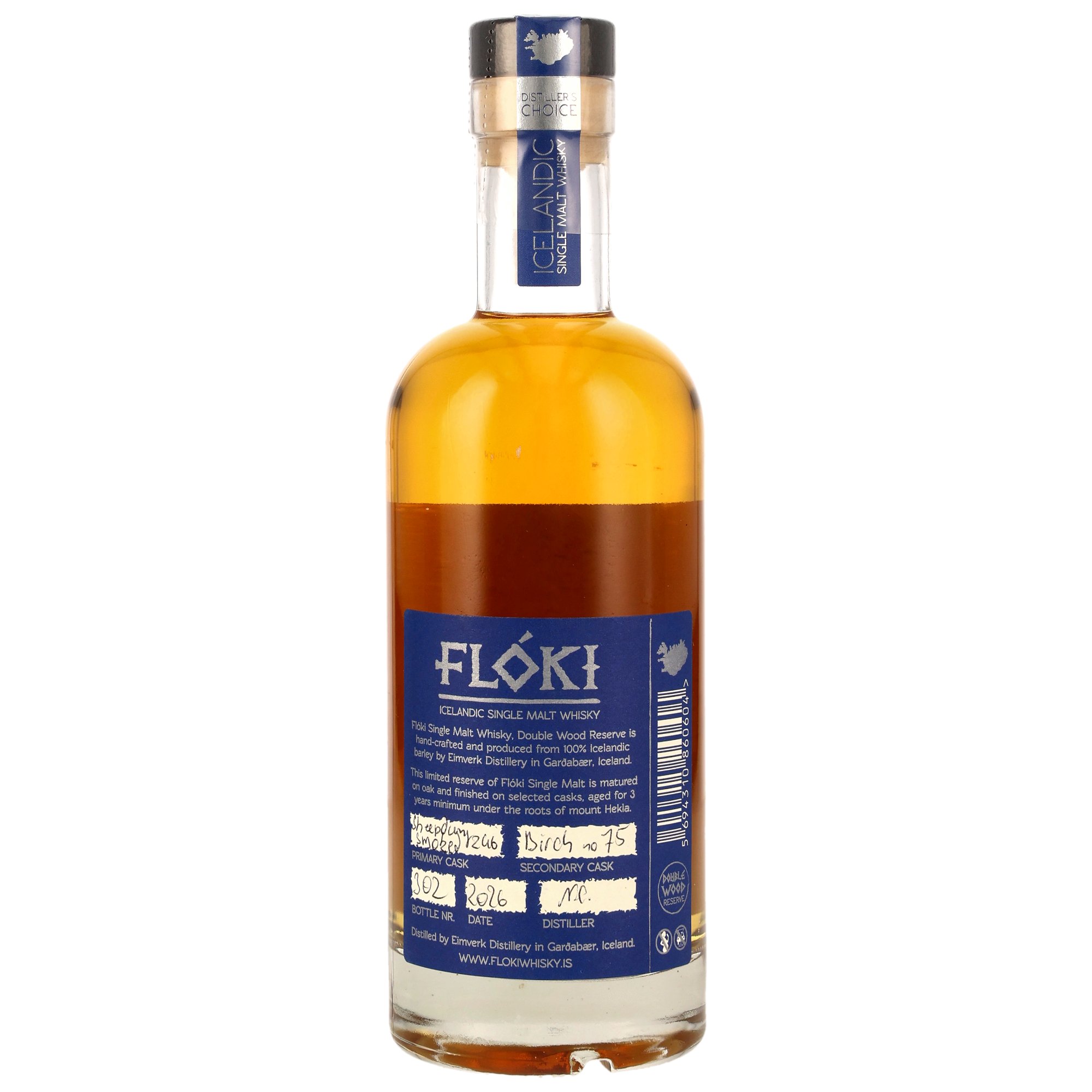 Floki Distillers Choice Double Wood - Sheep Dung Smoked - Birch Finish