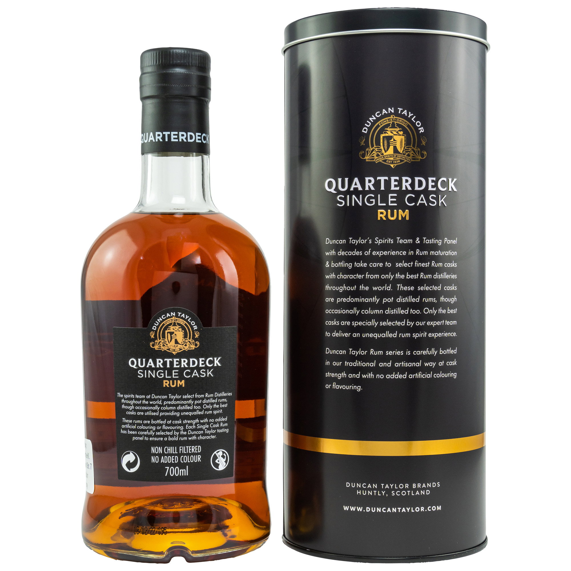 Trinidad Caroni Quarterdeck Rum 1998/2022  - 24 y.o. - #37  (Duncan Taylor)