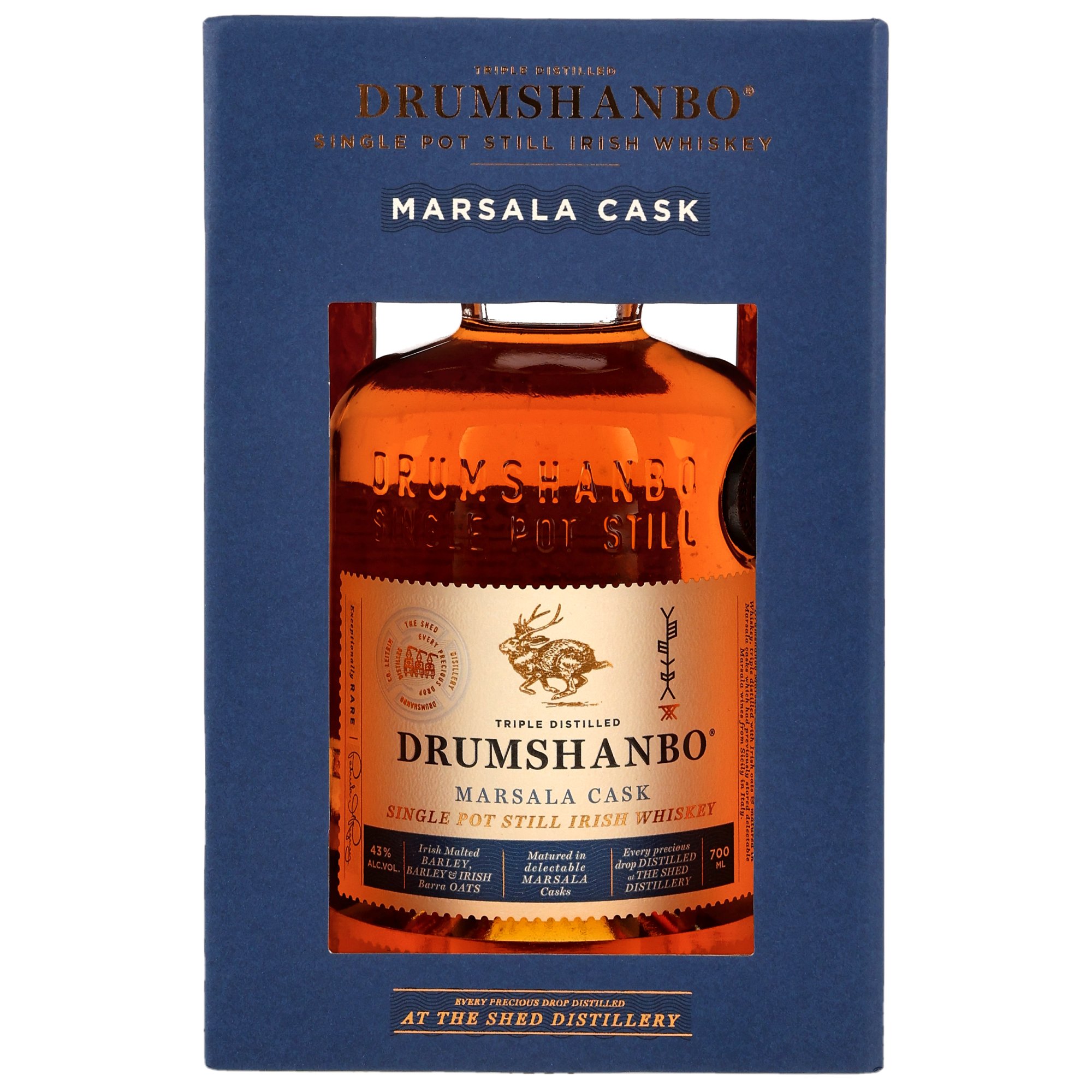 Drumshanbo Single Pot Still Irish Whiskey Marsala Cask