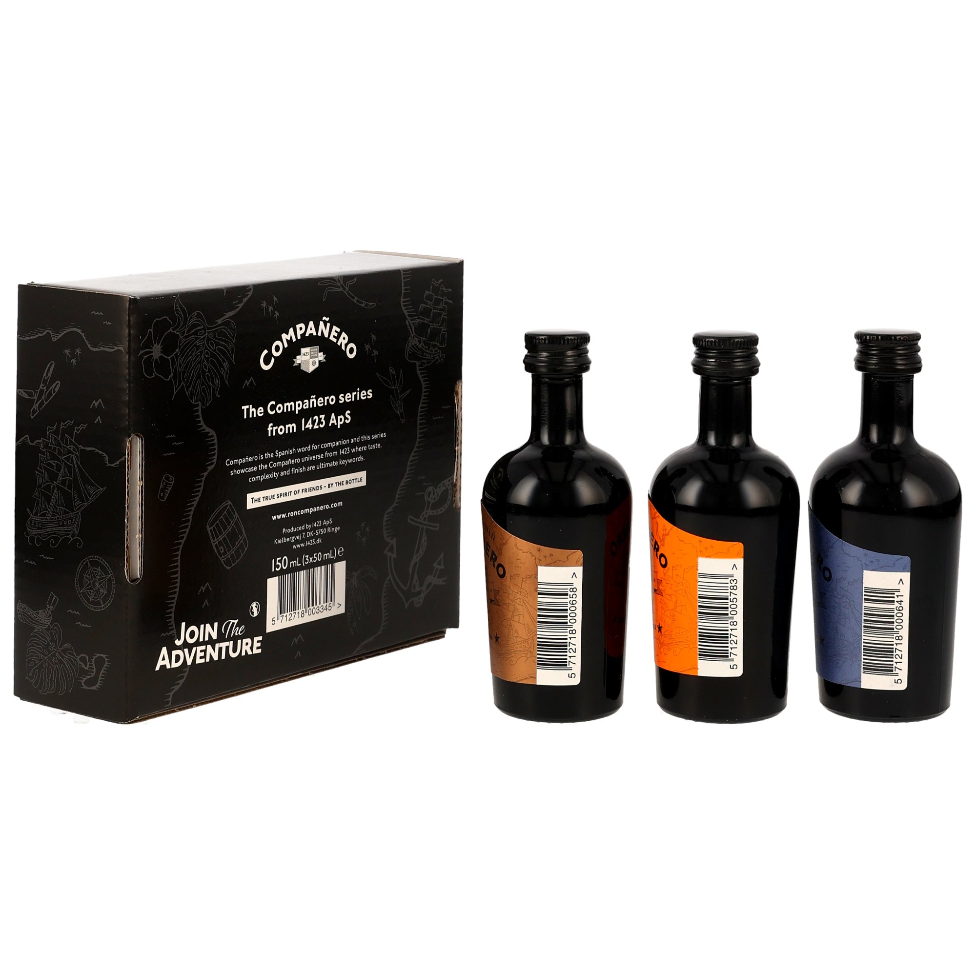 Companero Tasting Box 3x0,05l - neue Ausstattung