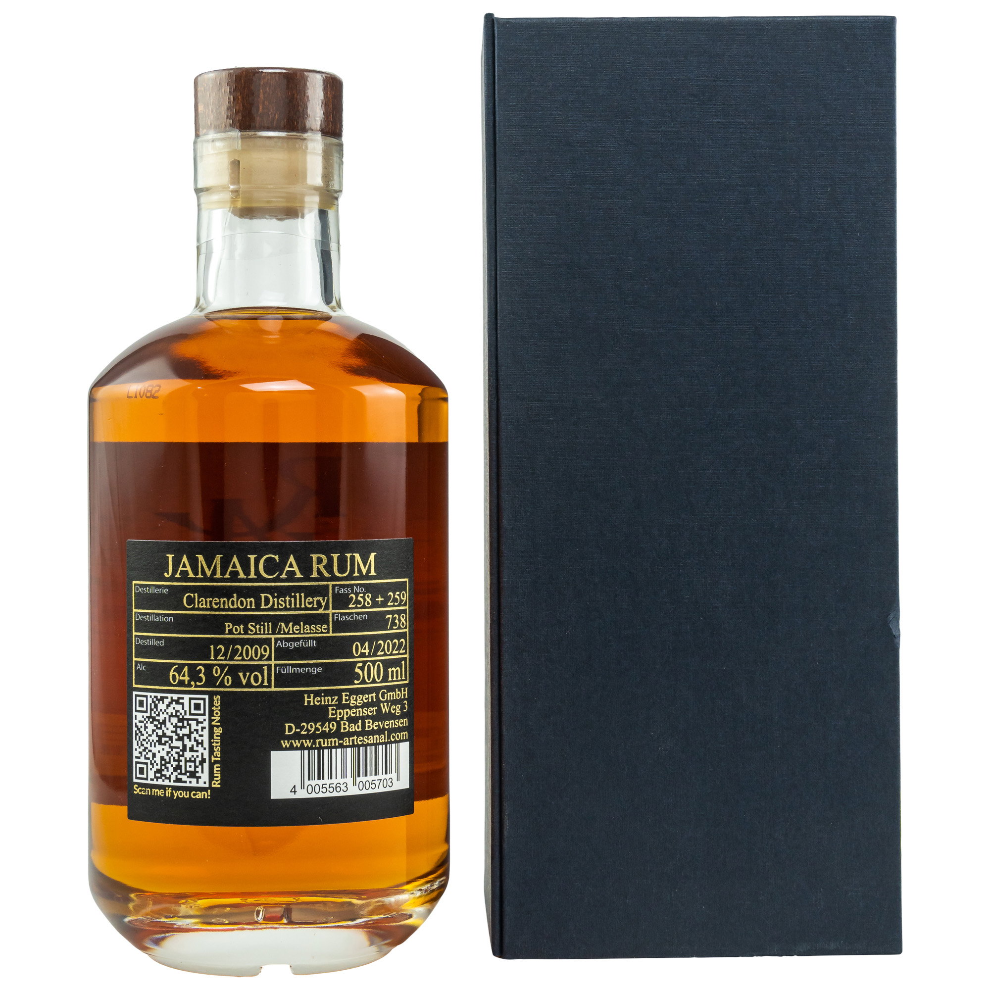 Jamaica Rum Clarendon 2009/2022 Single Cask #258 + 259 - Rum Artesanal